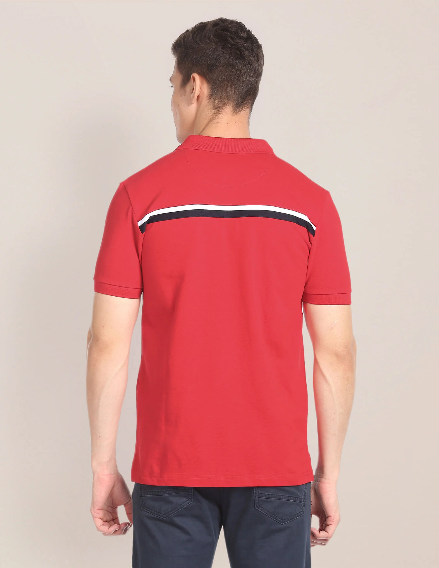Solid Pique Polo Shirt - Image 4