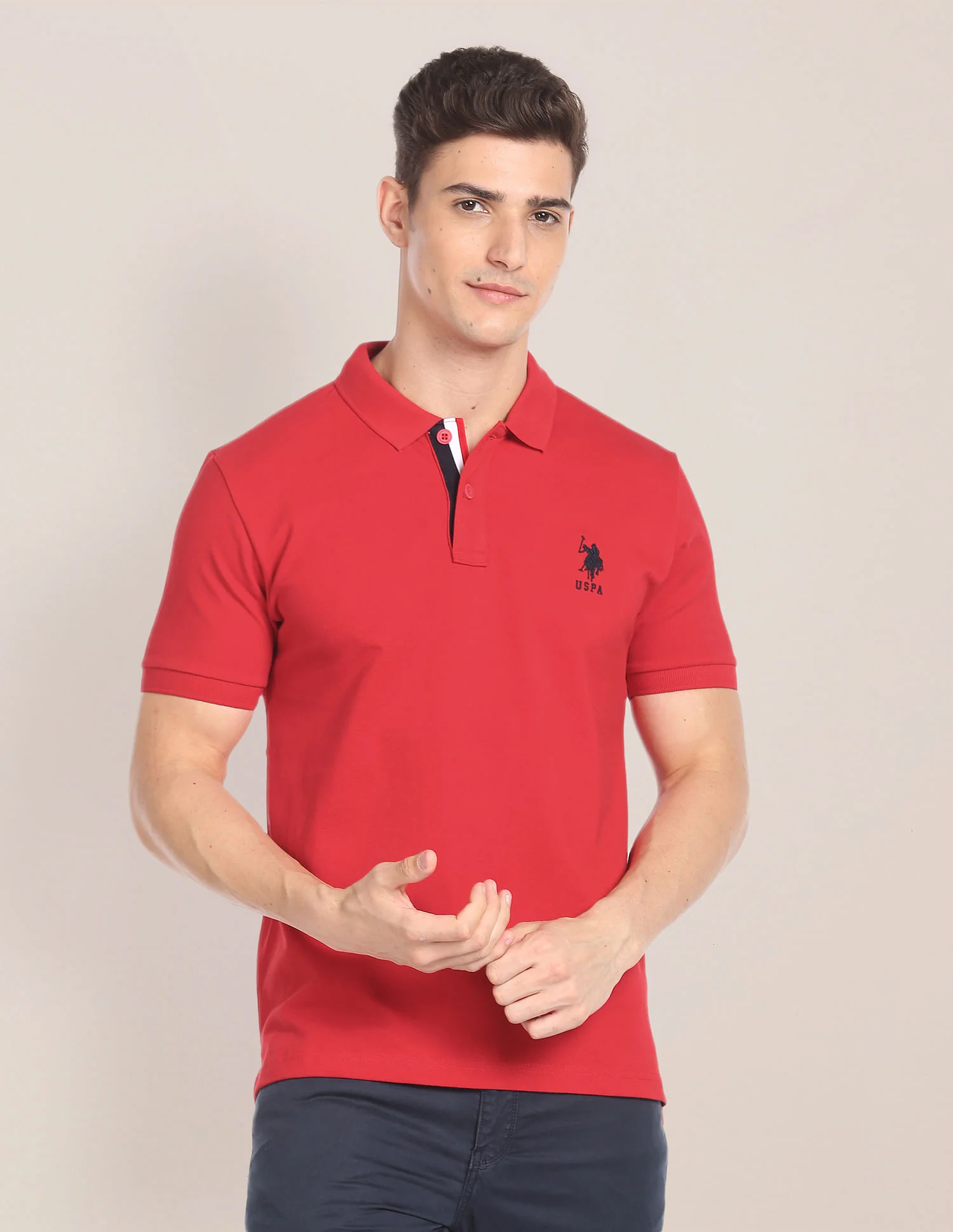 Solid Pique Polo Shirt - Image 5