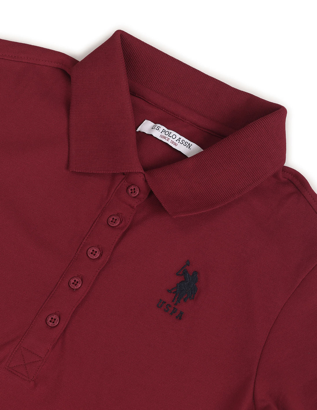 Solid Pique Polo Shirt - Image 2