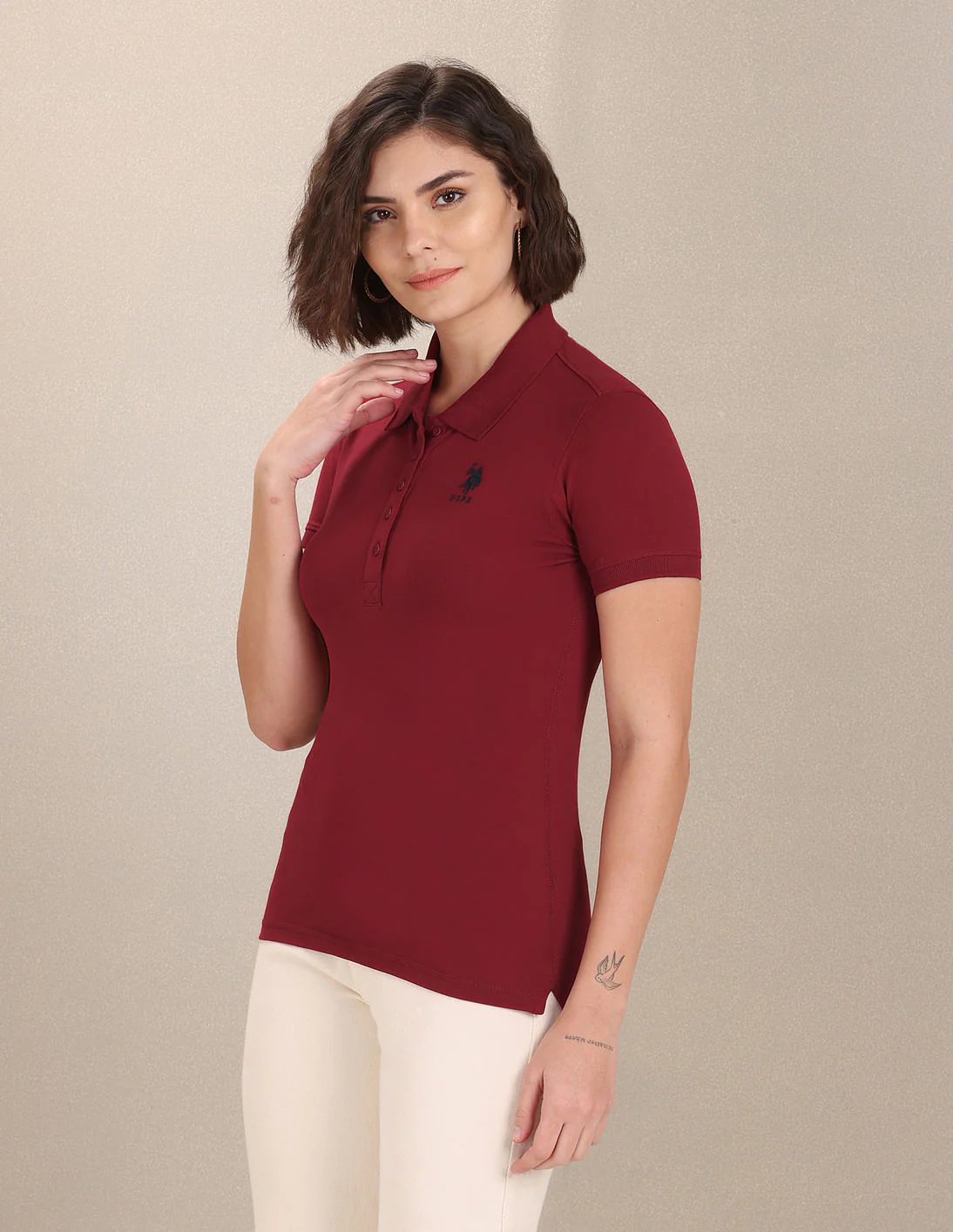 Solid Pique Polo Shirt - Image 4