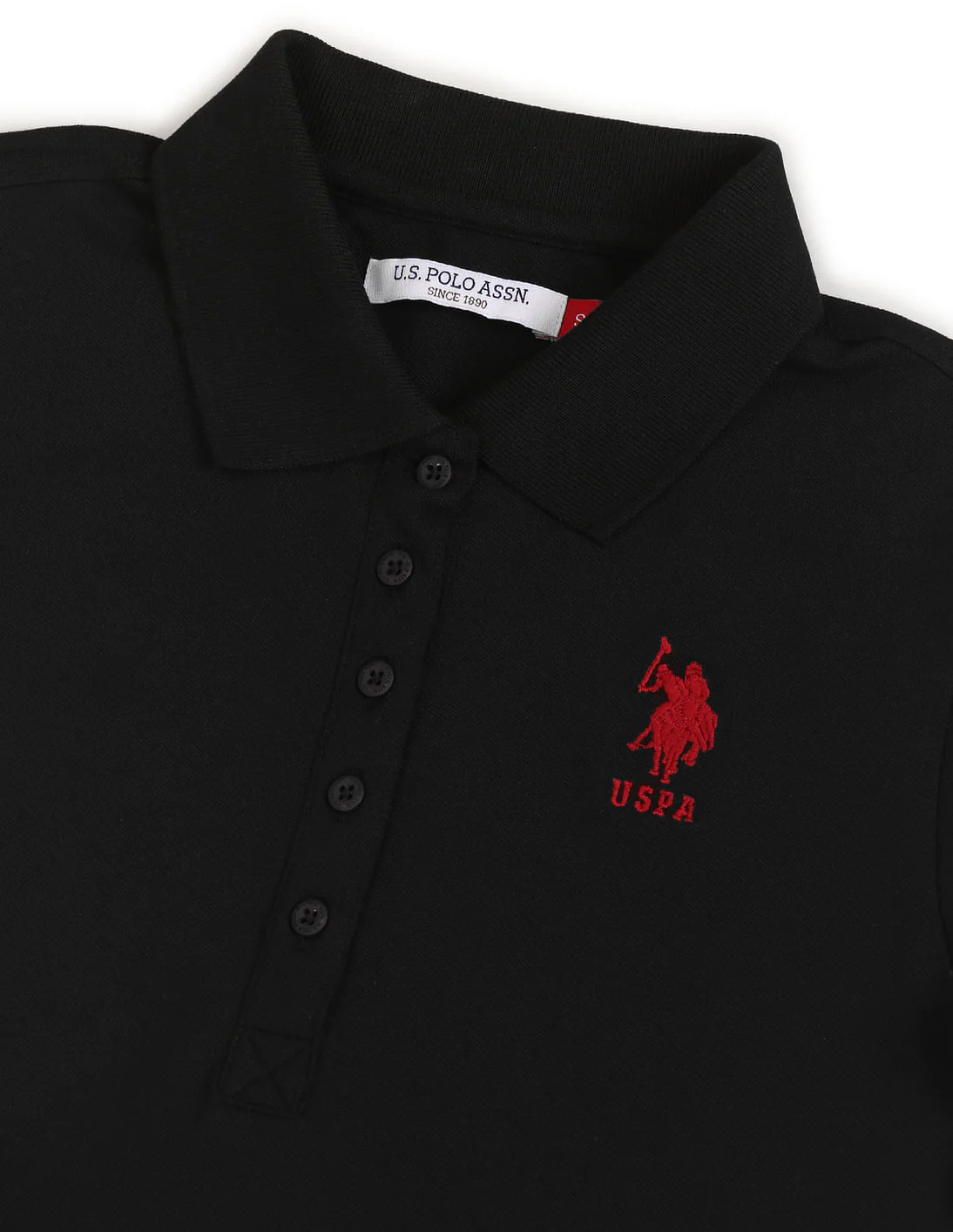 Solid Pique Polo Shirt - Image 2