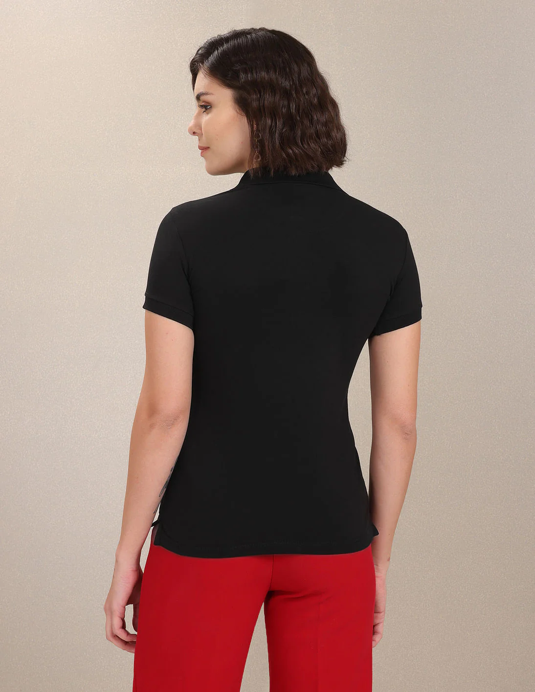 Solid Pique Polo Shirt - Image 5