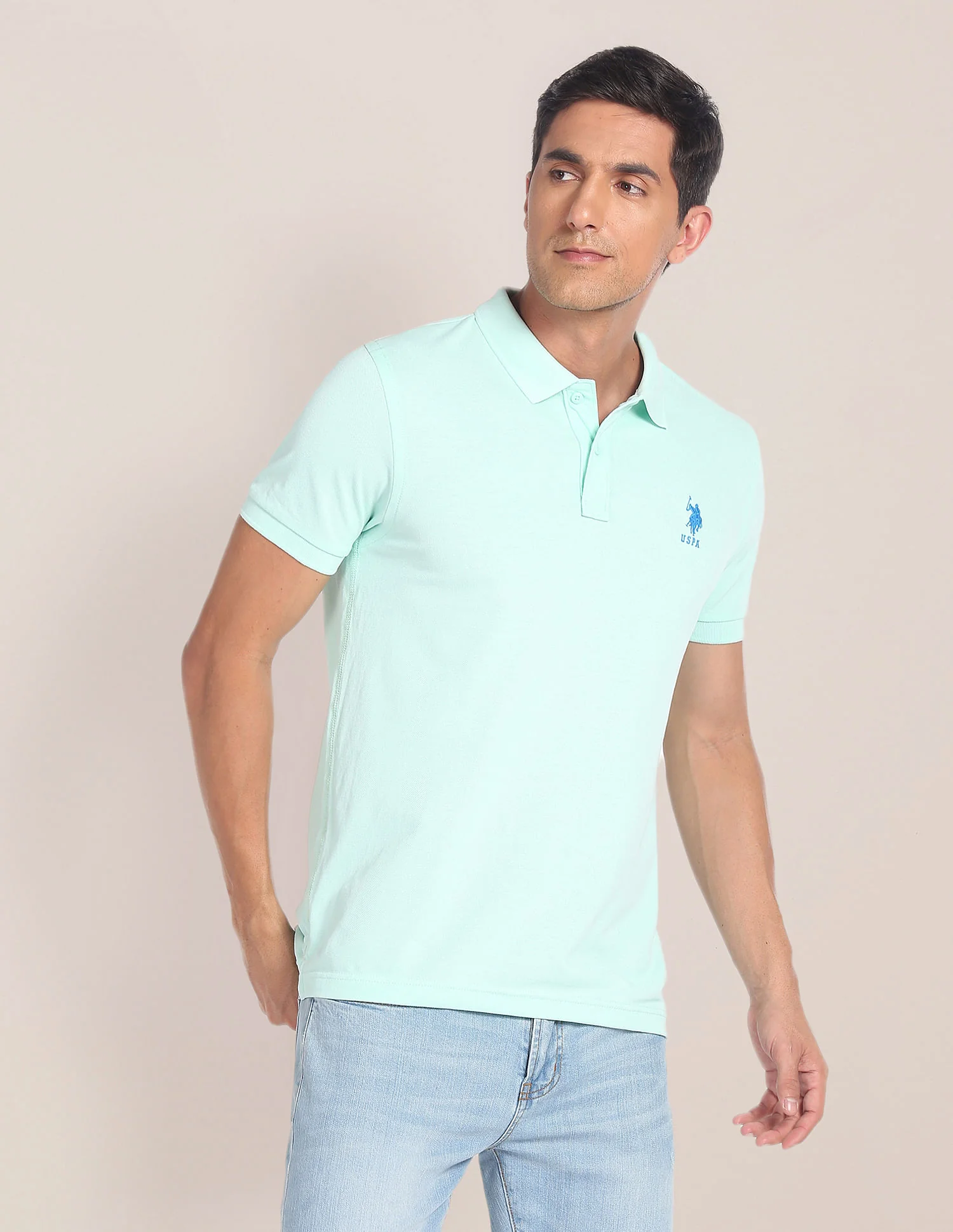 Solid Pique Polo Shirt