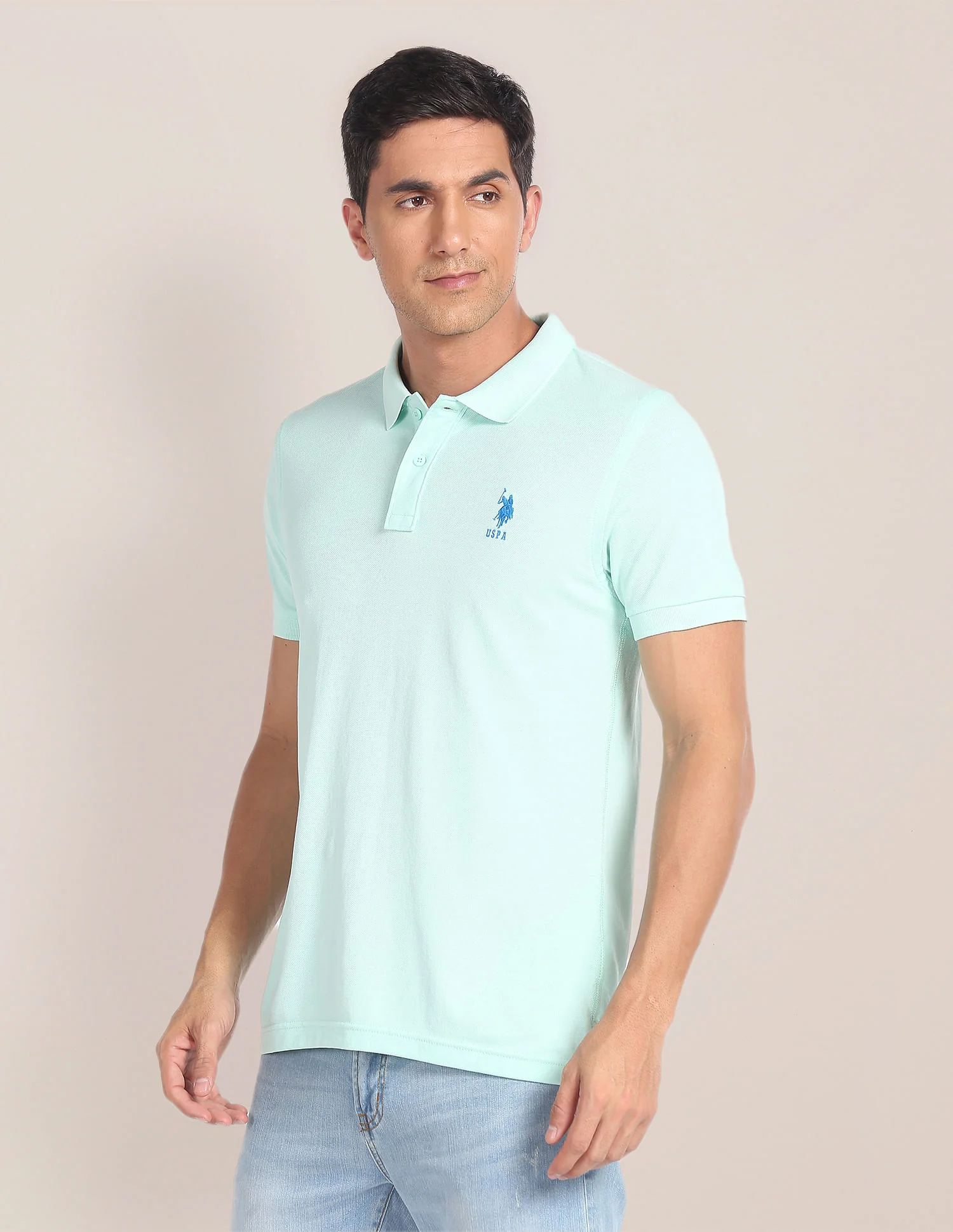 Solid Pique Polo Shirt - Image 4