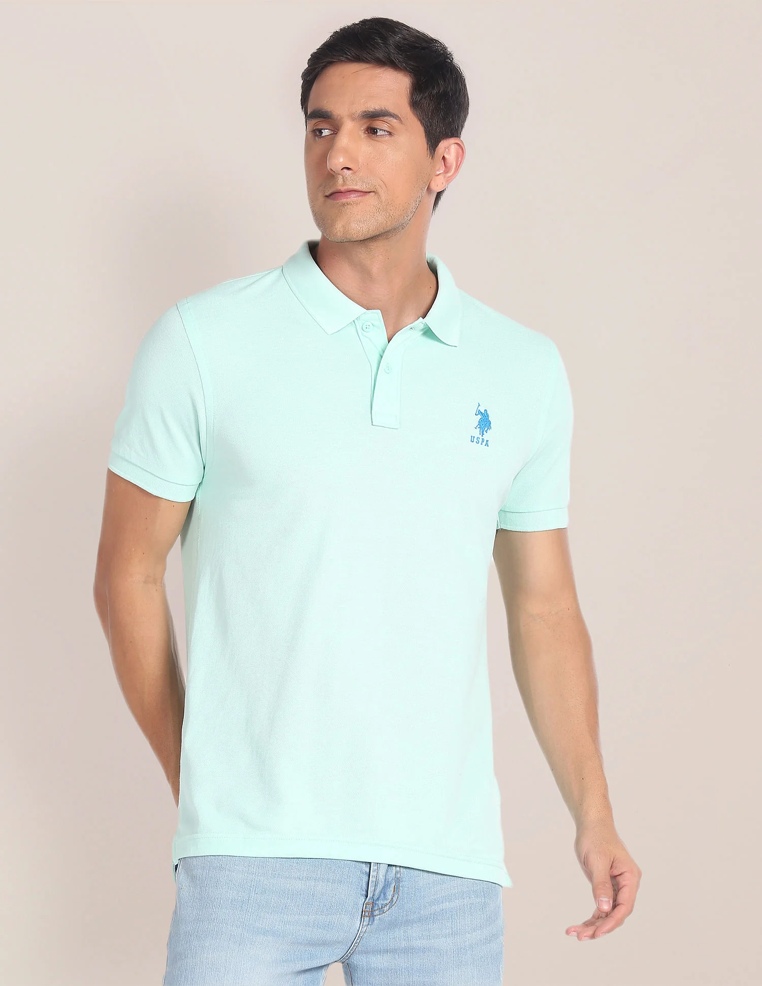Solid Pique Polo Shirt - Image 6