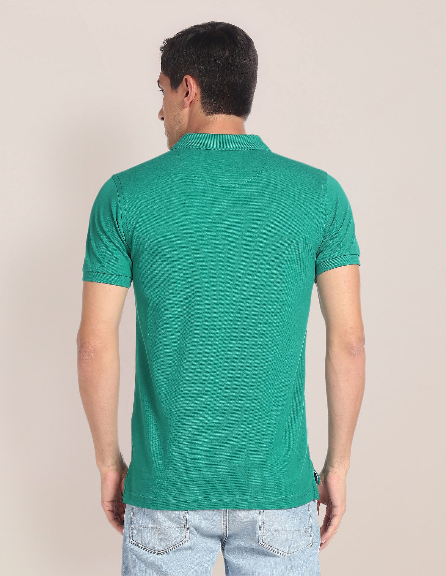 Solid Pique Polo Shirt - Image 5