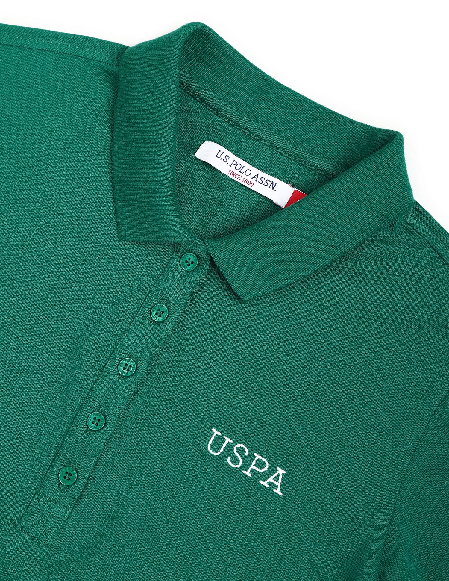 Solid Pique Polo Shirt - Image 2