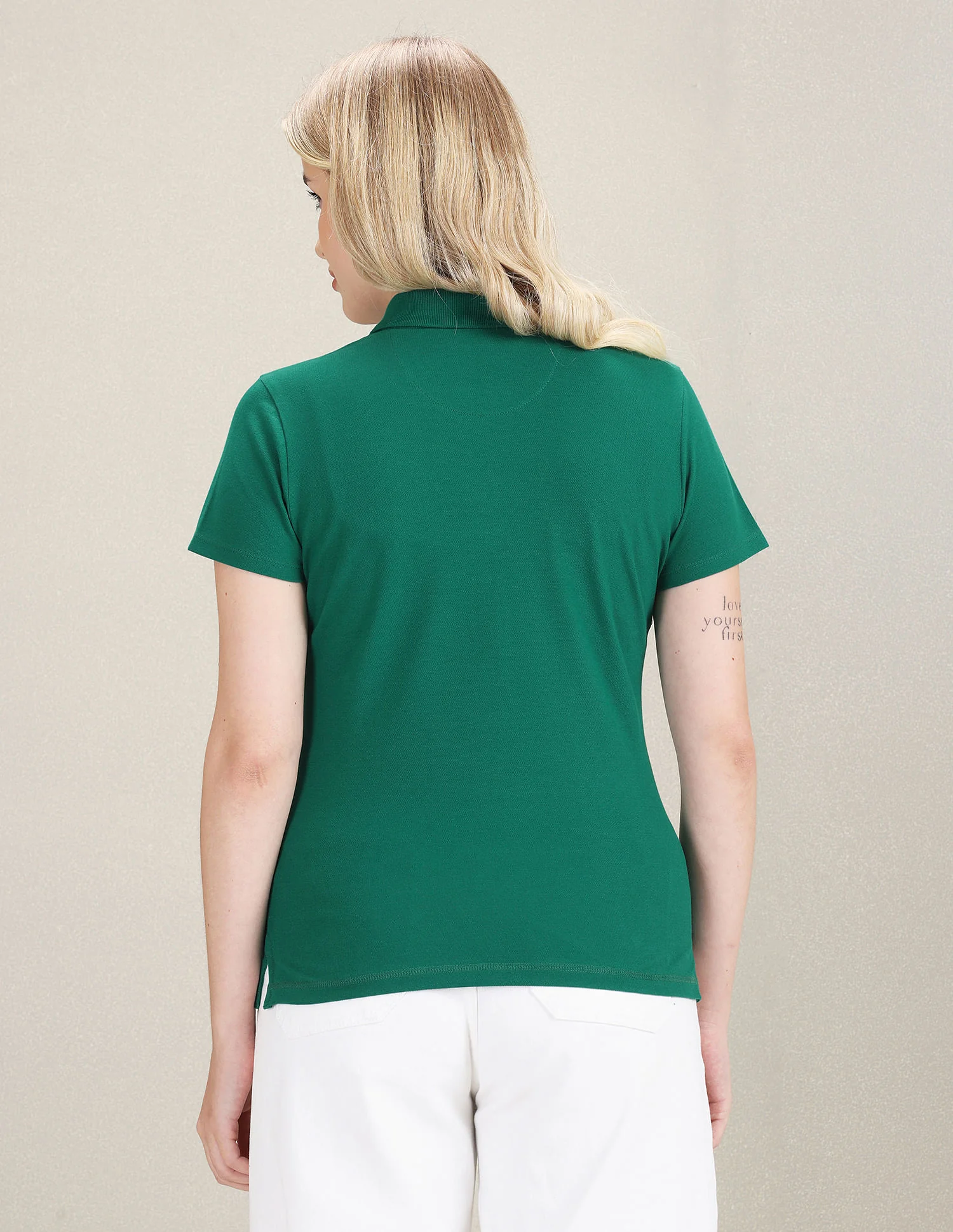 Solid Pique Polo Shirt - Image 5
