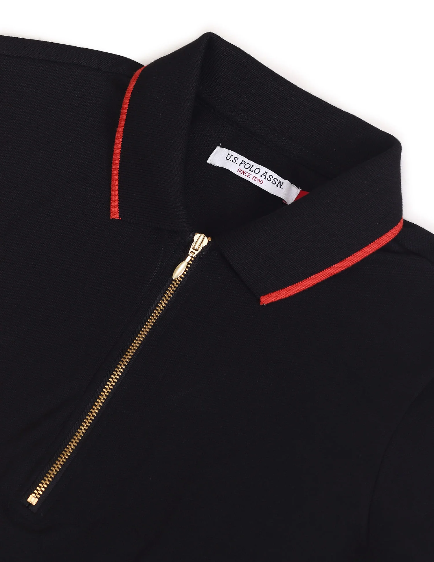 Solid Regular Fit Polo Shirt - Image 2