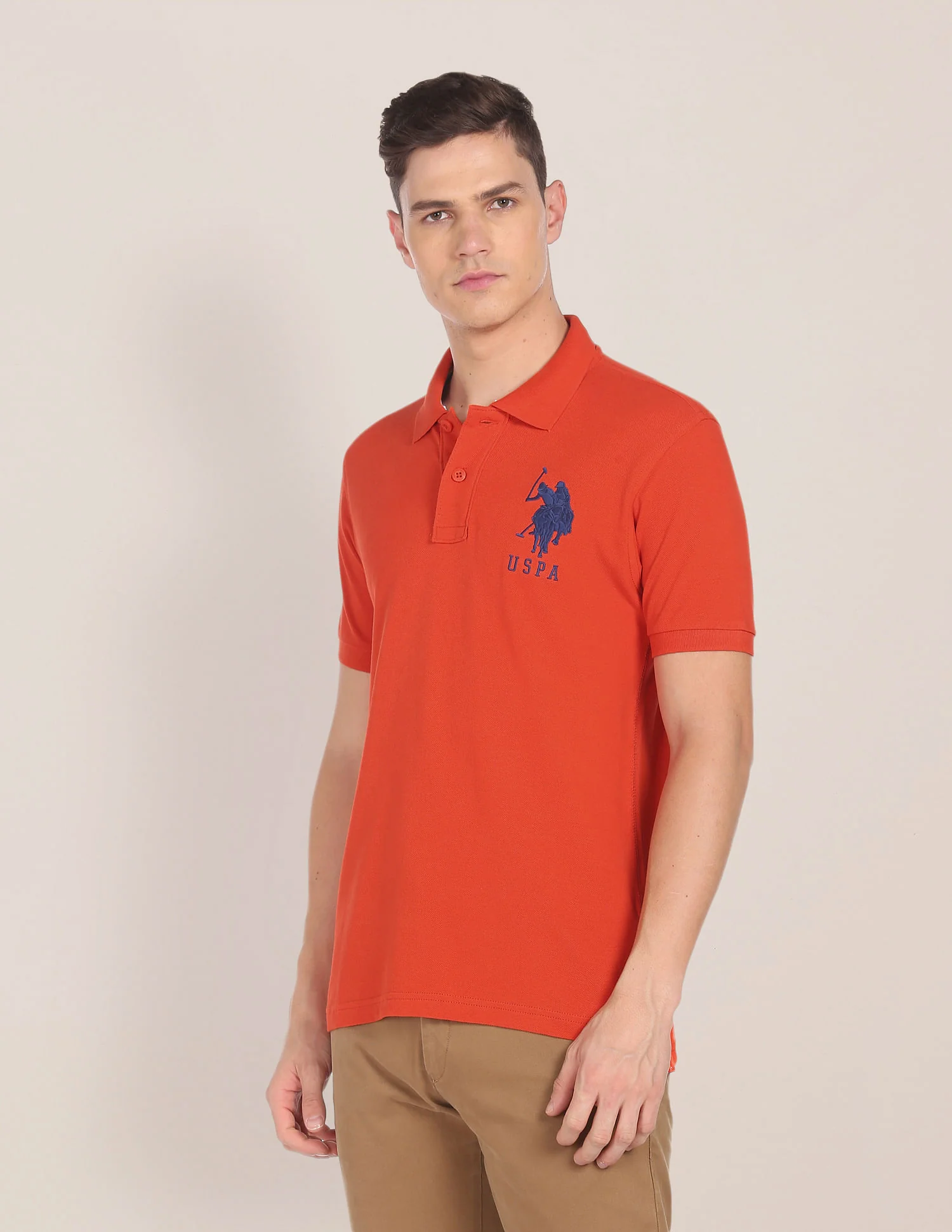 Compact Cotton Logo Polo Shirt - Image 3