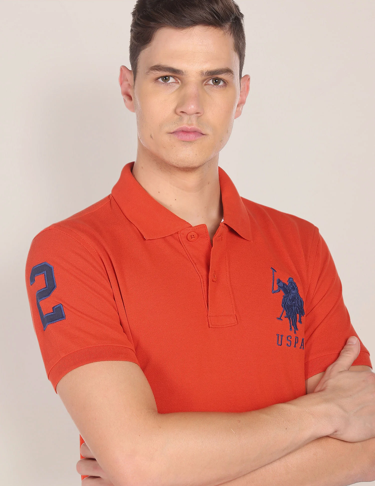 Compact Cotton Logo Polo Shirt - Image 5