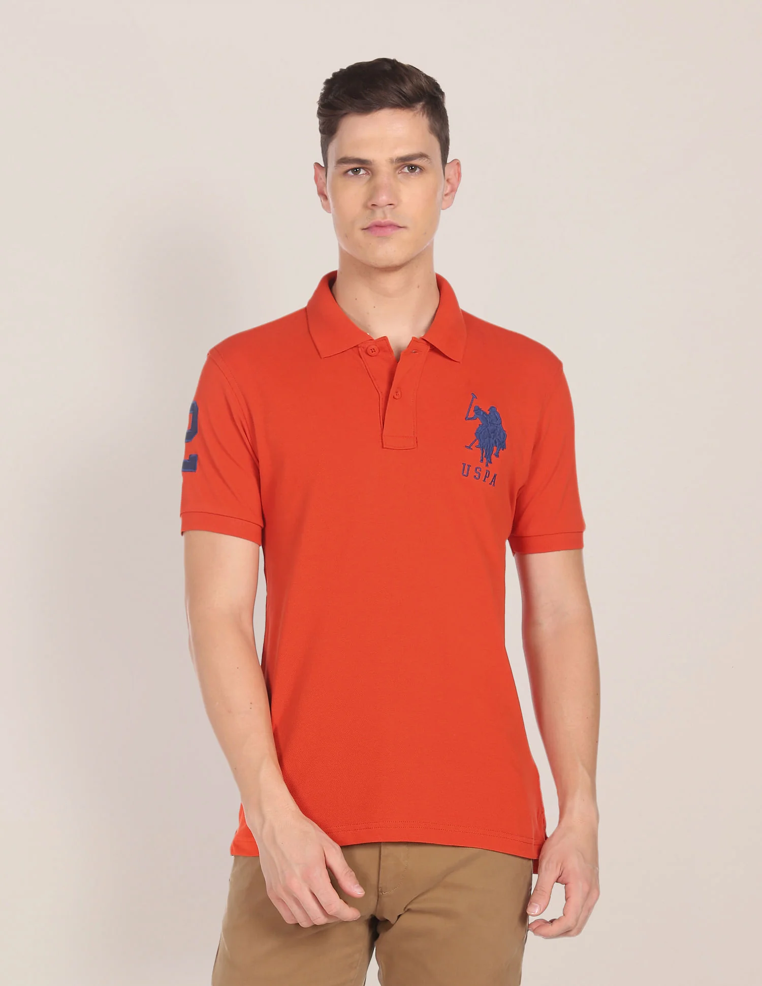 Compact Cotton Logo Polo Shirt - Image 6