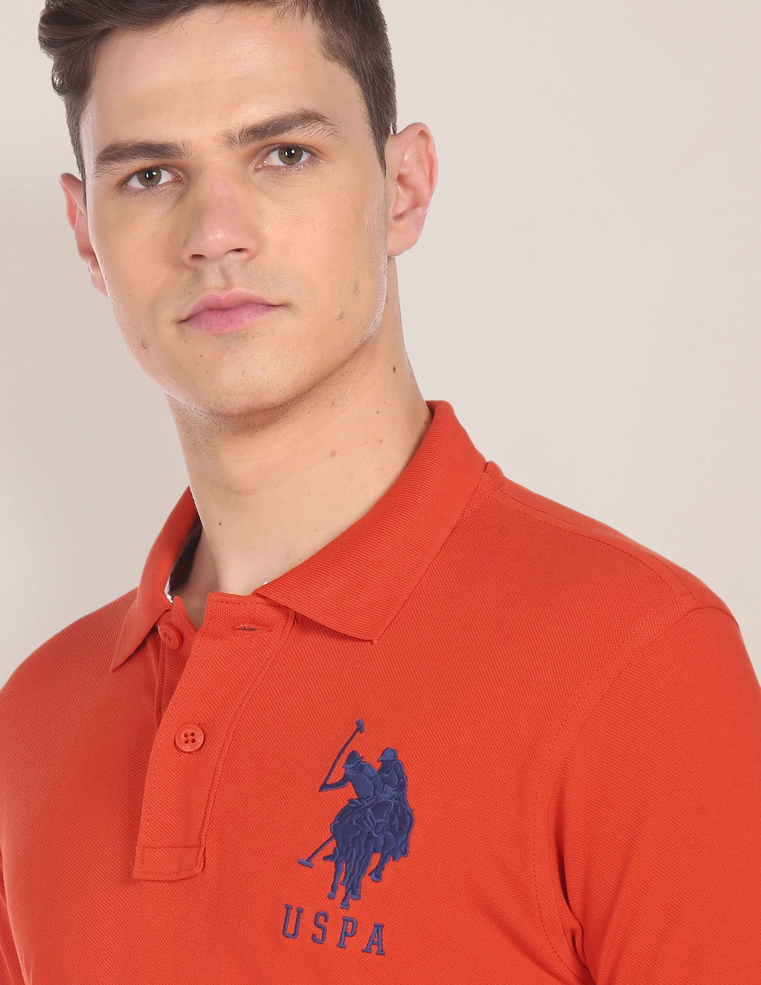 Compact Cotton Logo Polo Shirt - Image 7