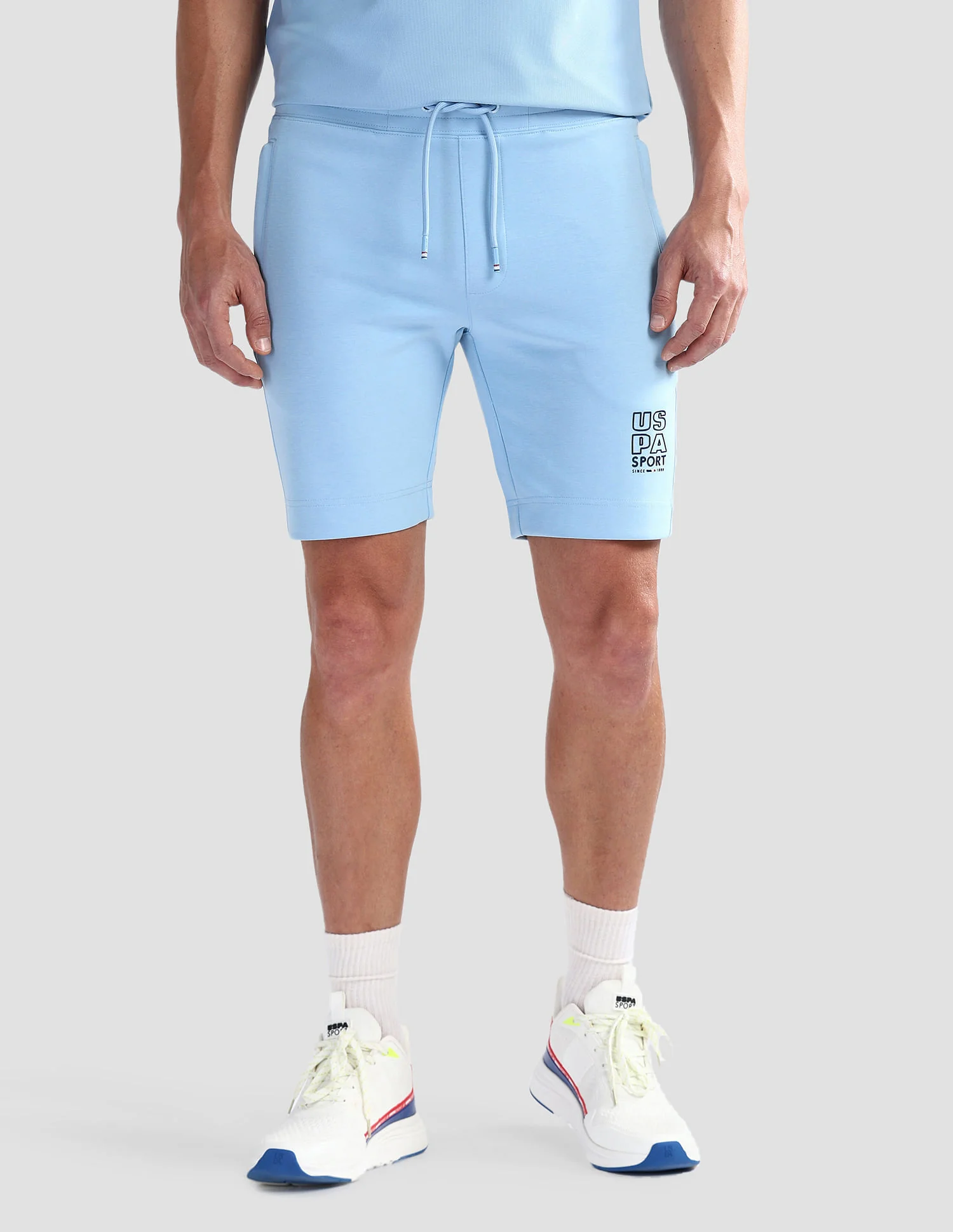 Solid Slim Fit Active Shorts - Image 3