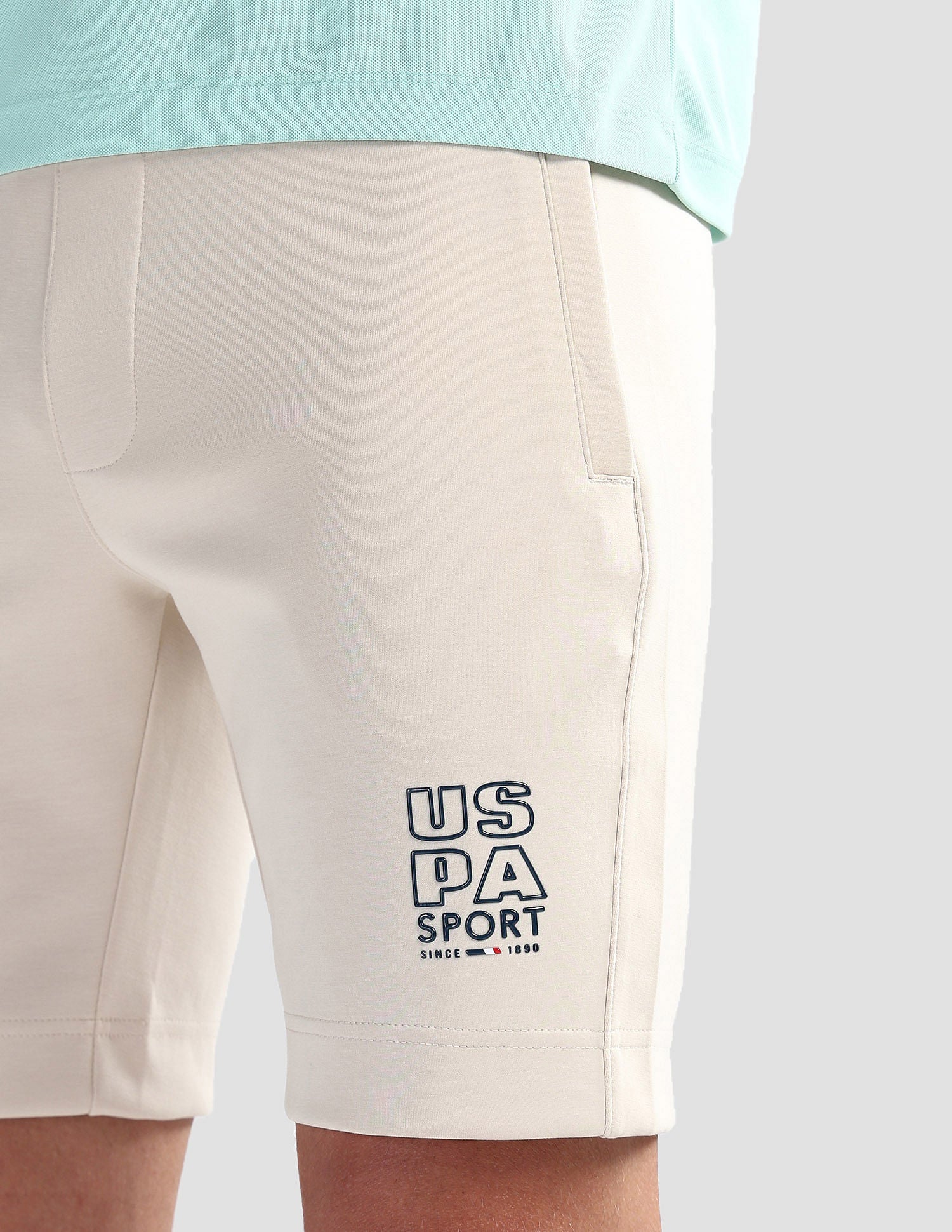 Solid Slim Fit Active Shorts - Image 8