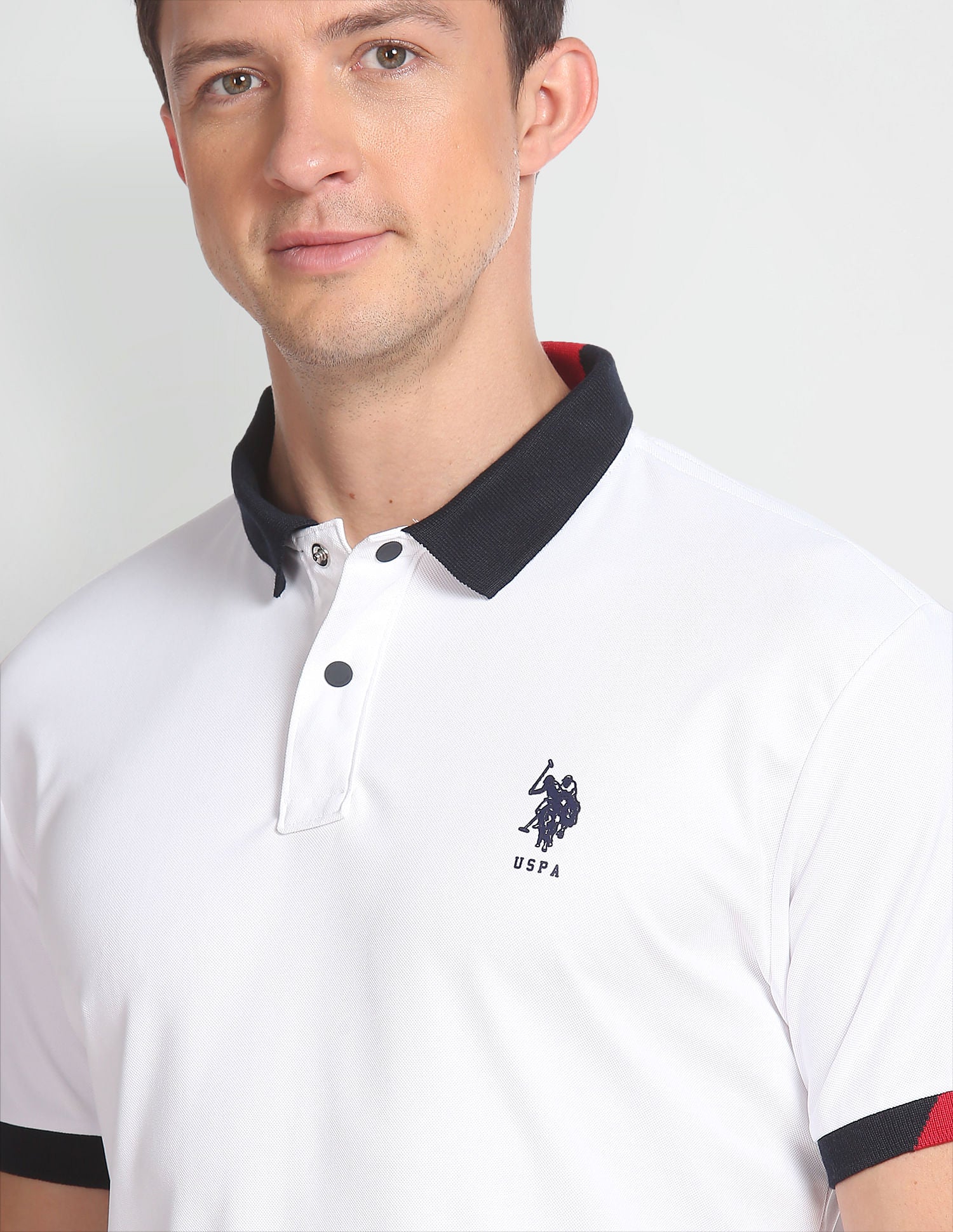 Solid Slim Fit Polo Shirt - Image 6