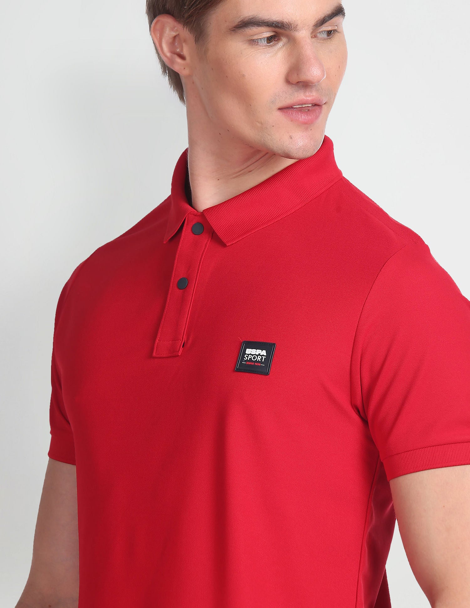 Solid Slim Fit Polo Shirt - Image 7