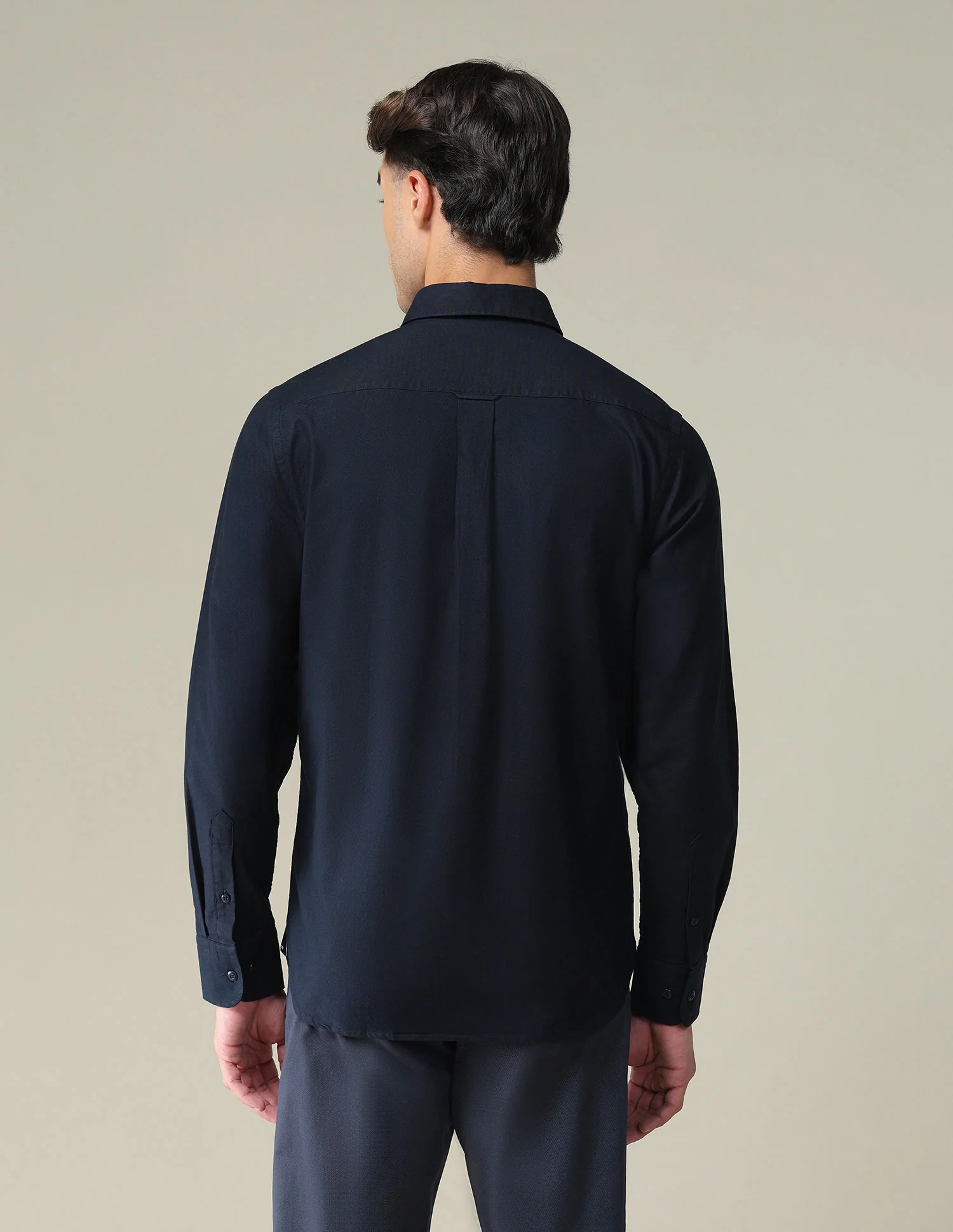 Solid Slim Fit Shirt - Image 5