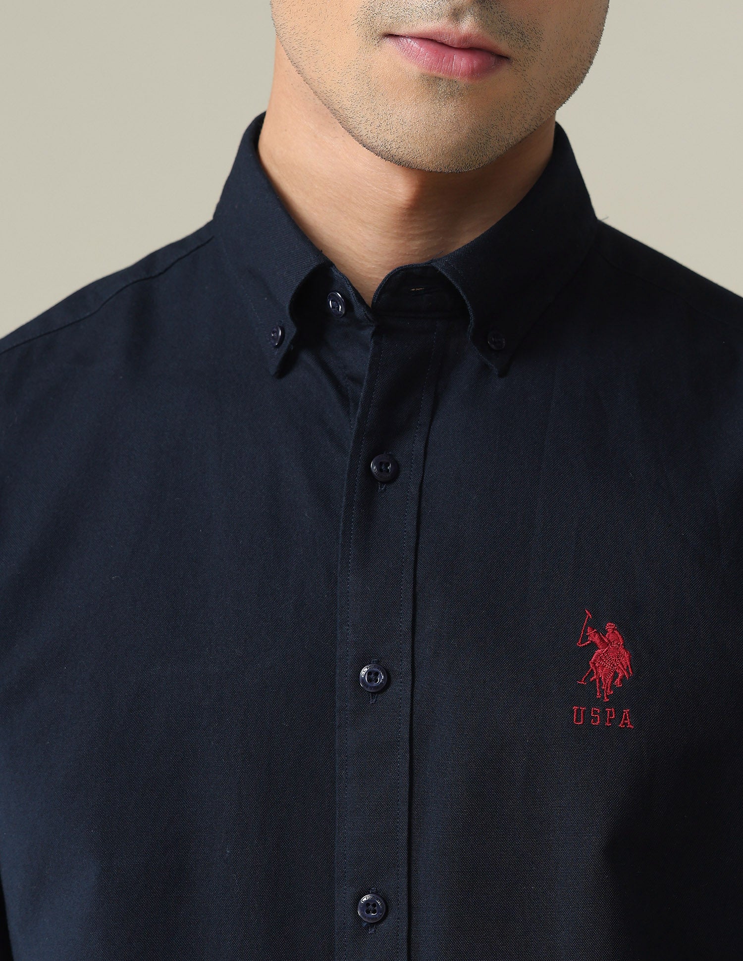 Solid Slim Fit Shirt - Image 7