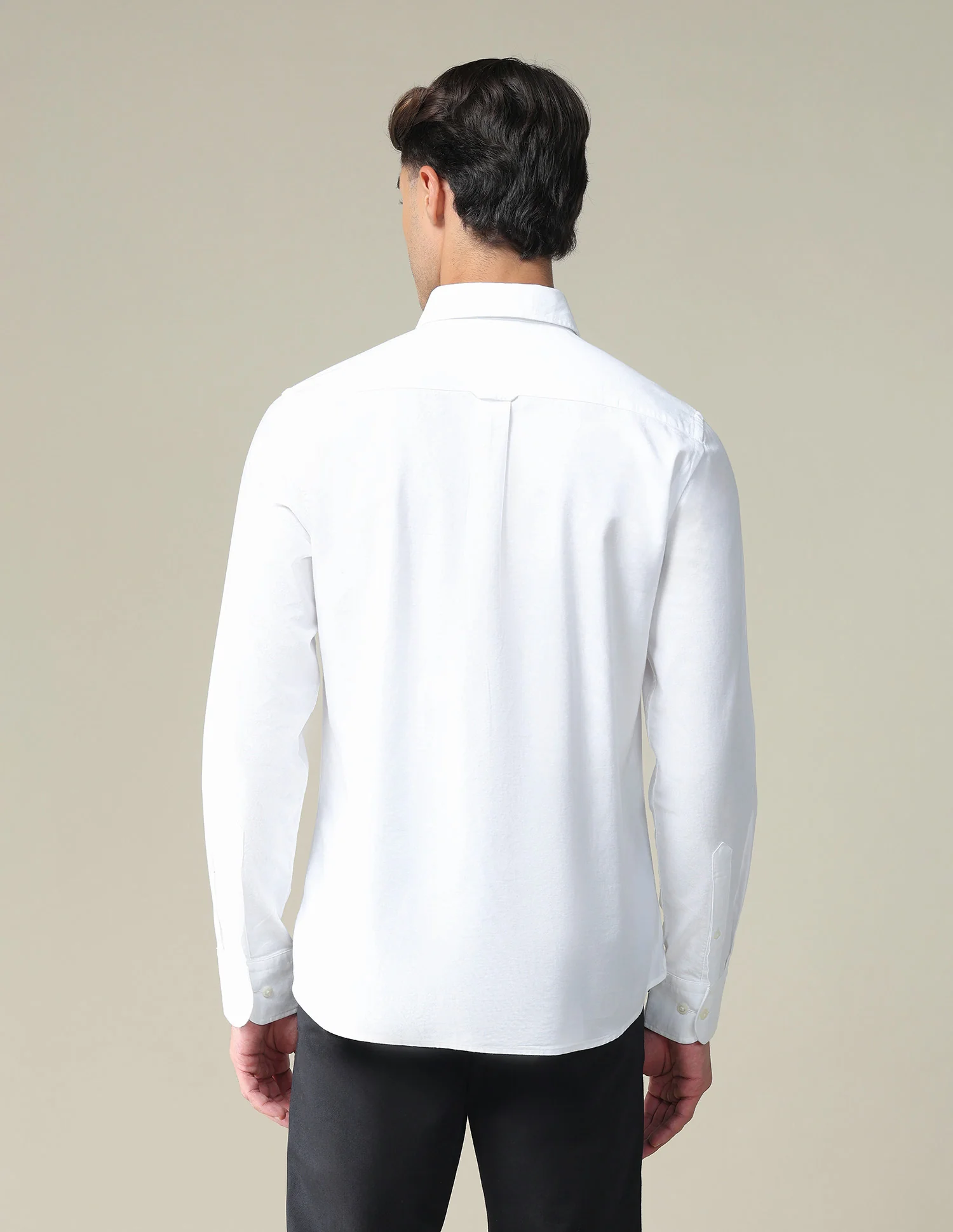 Solid Slim Fit Formal Shirt - Image 5