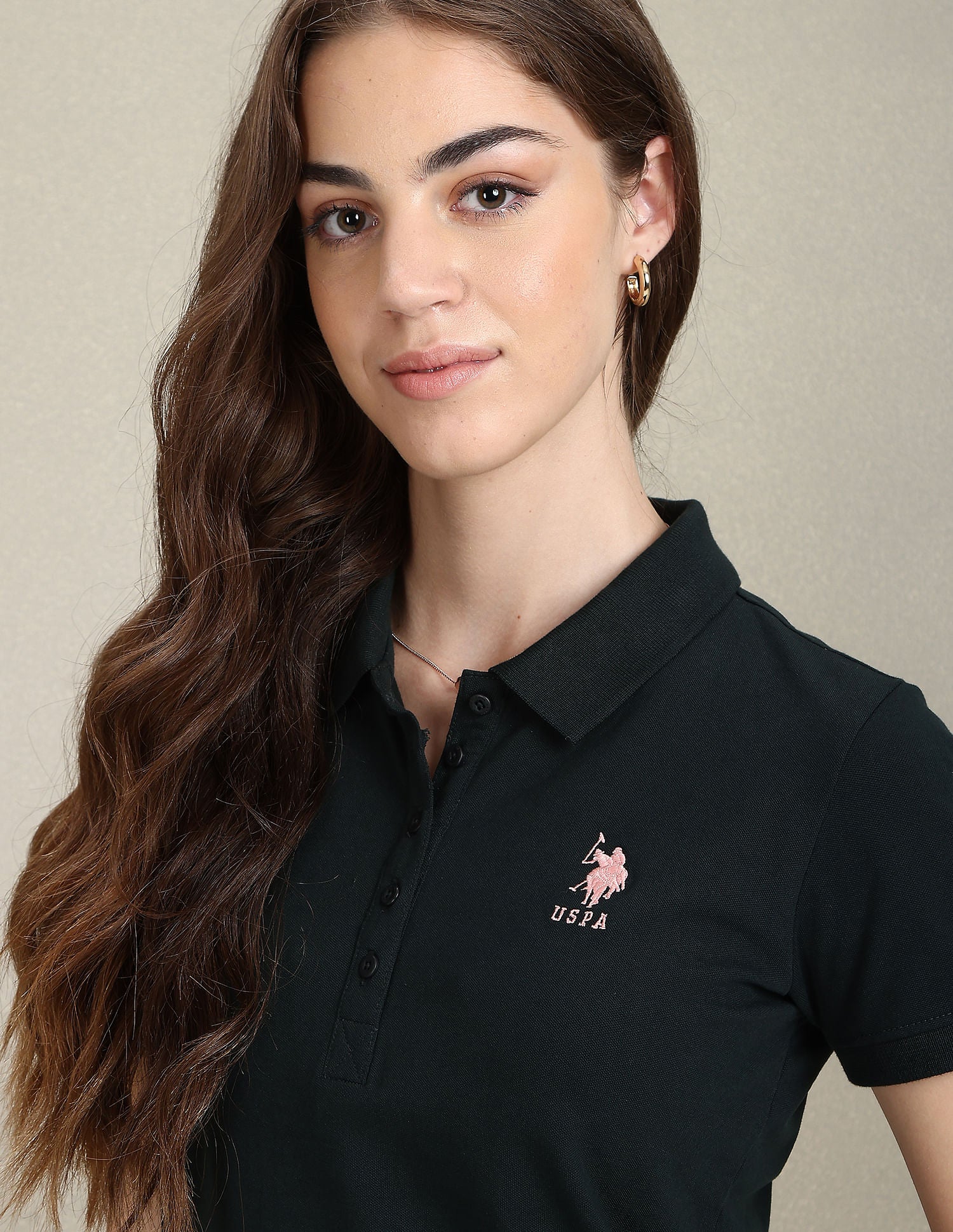 Solid Slim Polo Shirt - Image 7