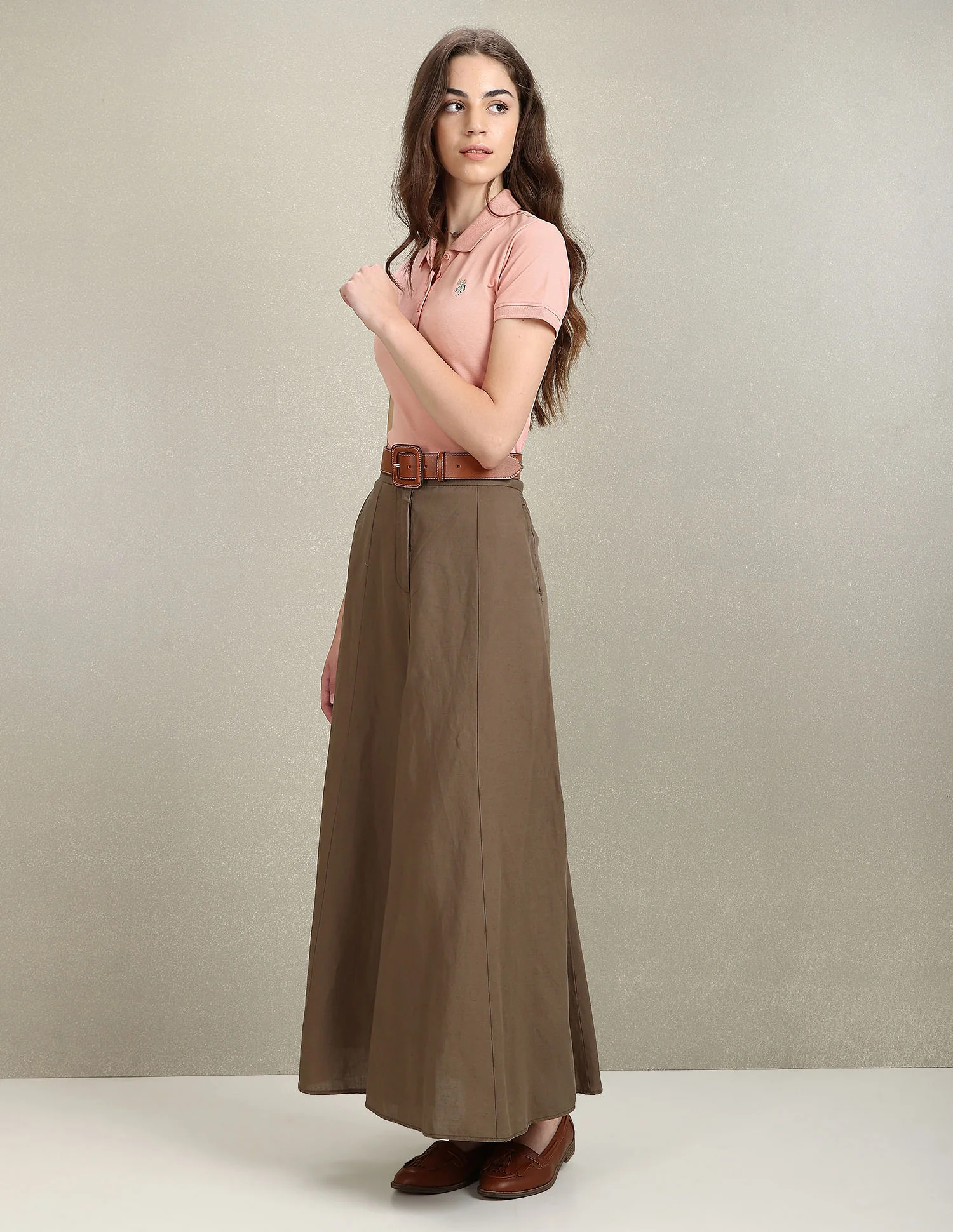 Solid Slim Polo Shirt - Image 2