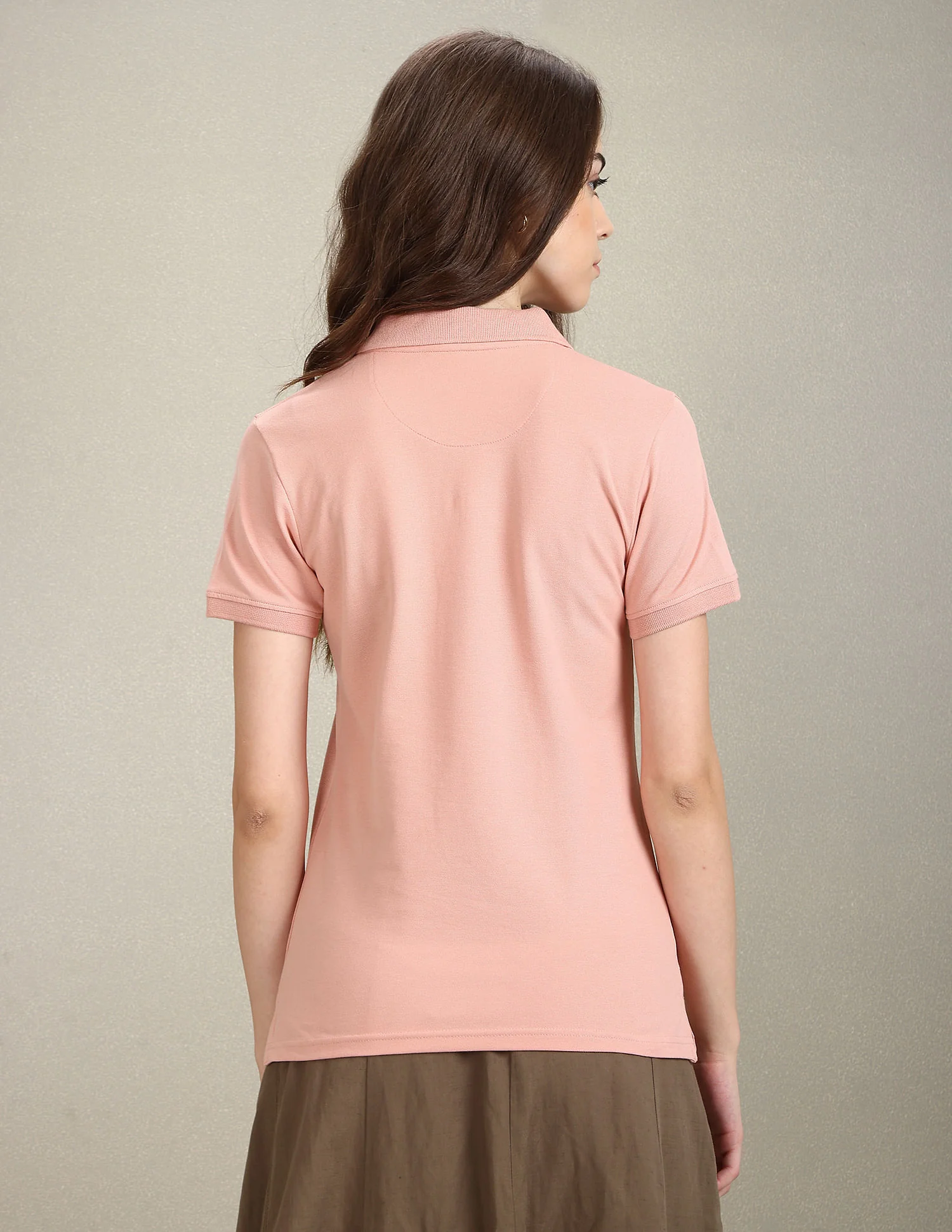 Solid Slim Polo Shirt - Image 4