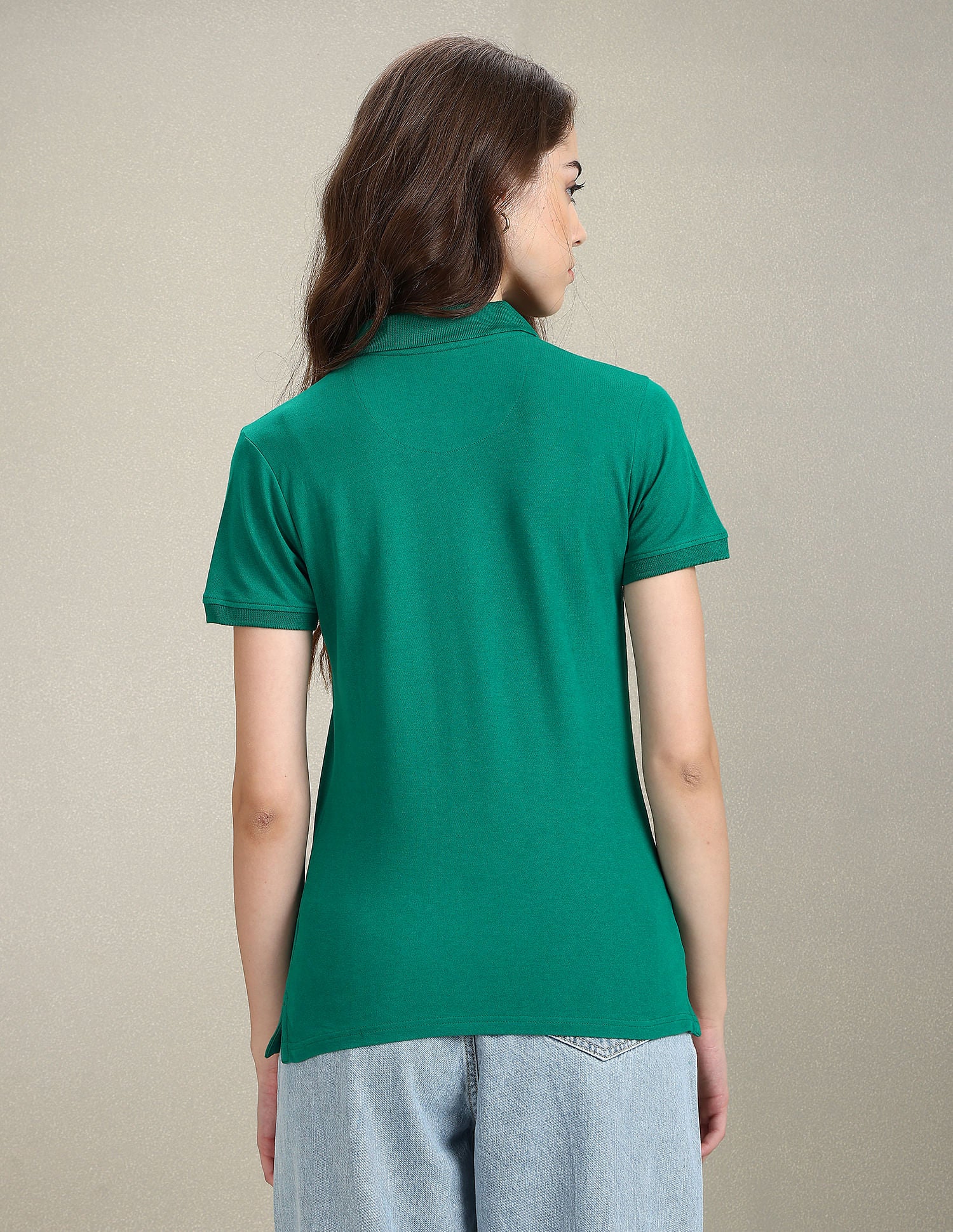 Solid Slim Polo Shirt - Image 5
