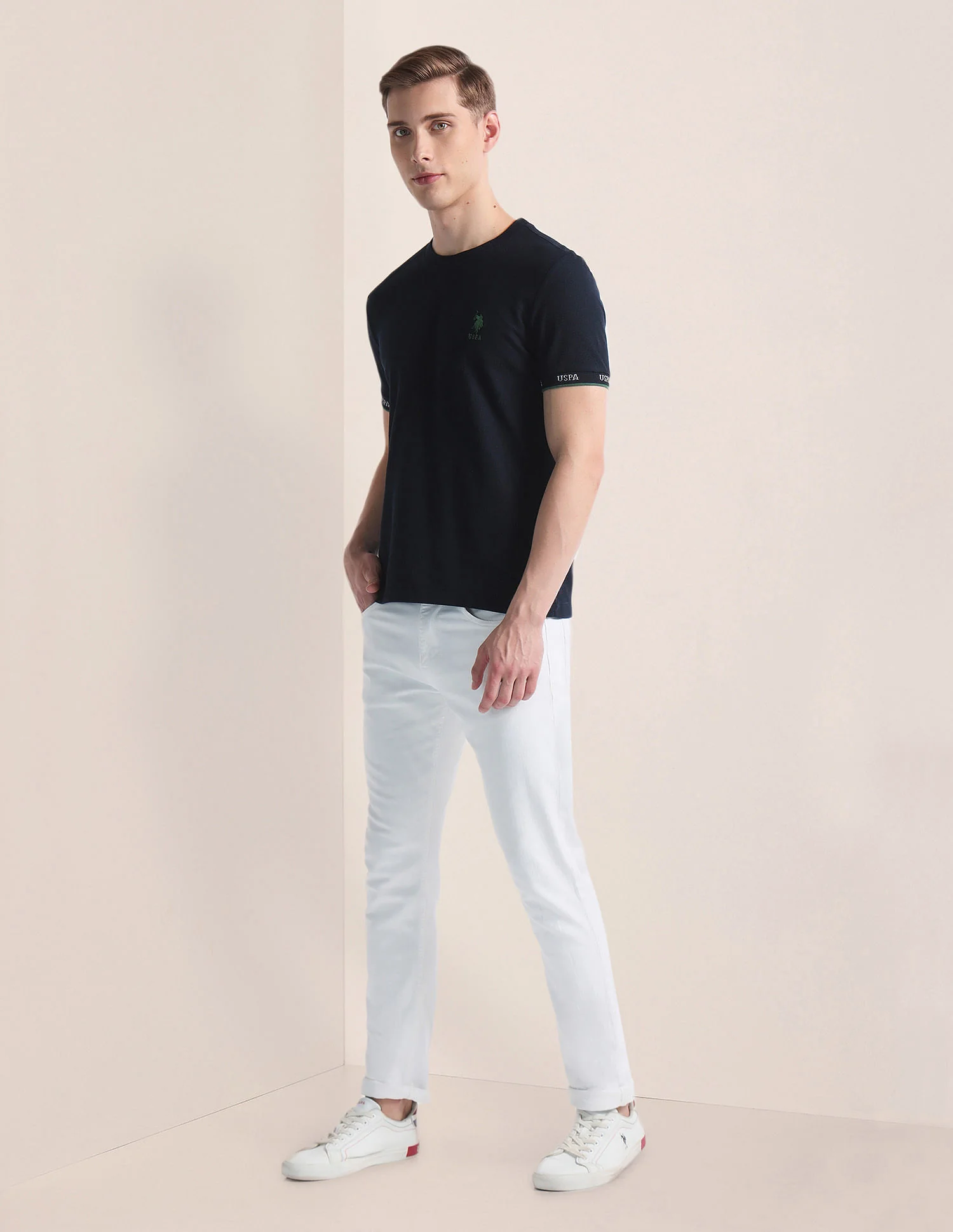 Solid Slim T-Shirt - Image 3