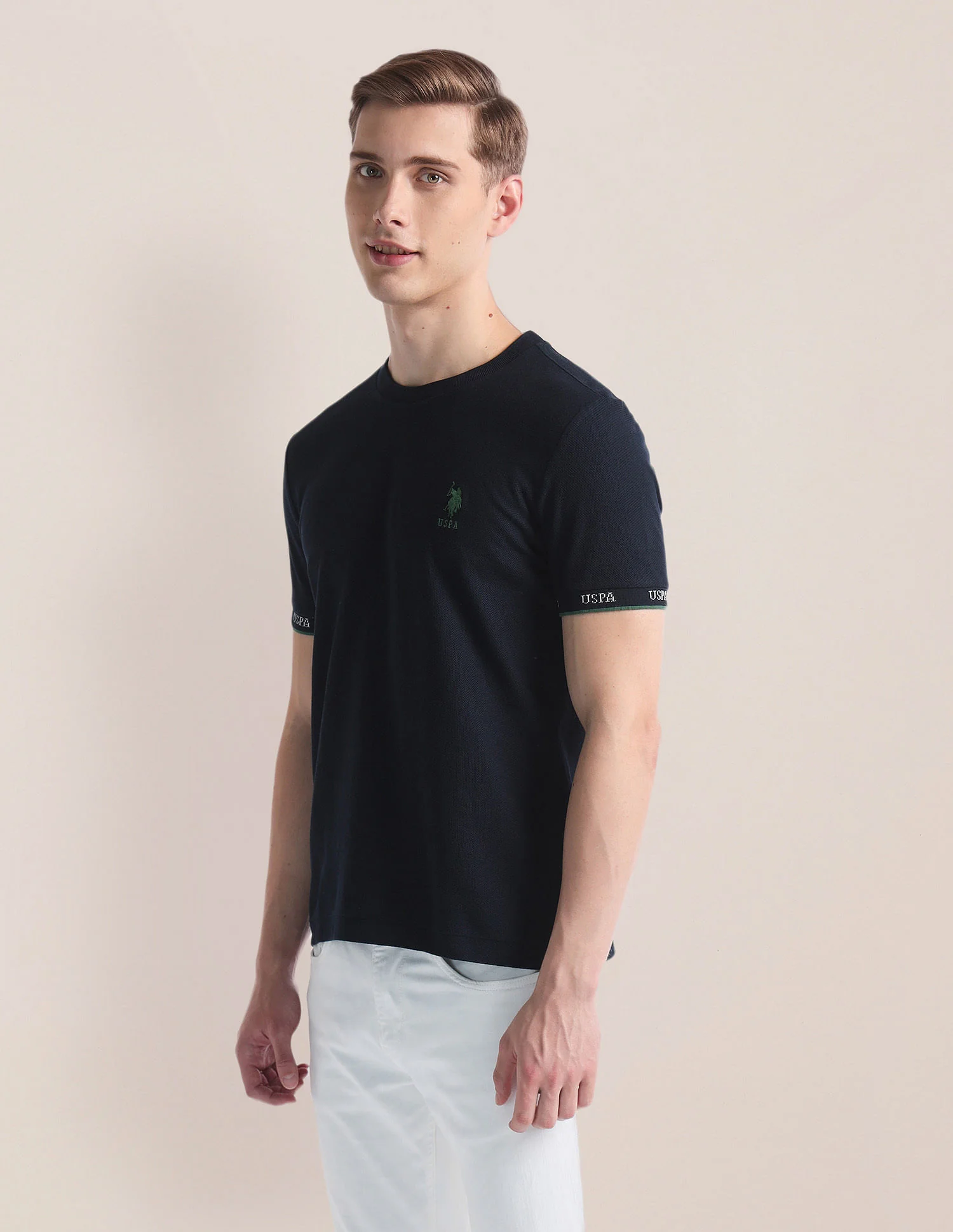 Solid Slim T-Shirt - Image 4