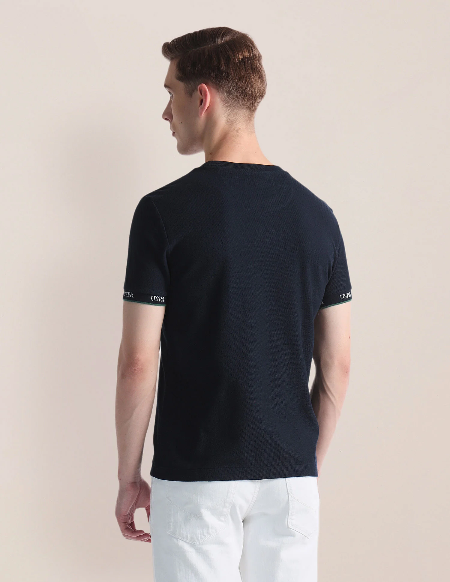 Solid Slim T-Shirt - Image 5