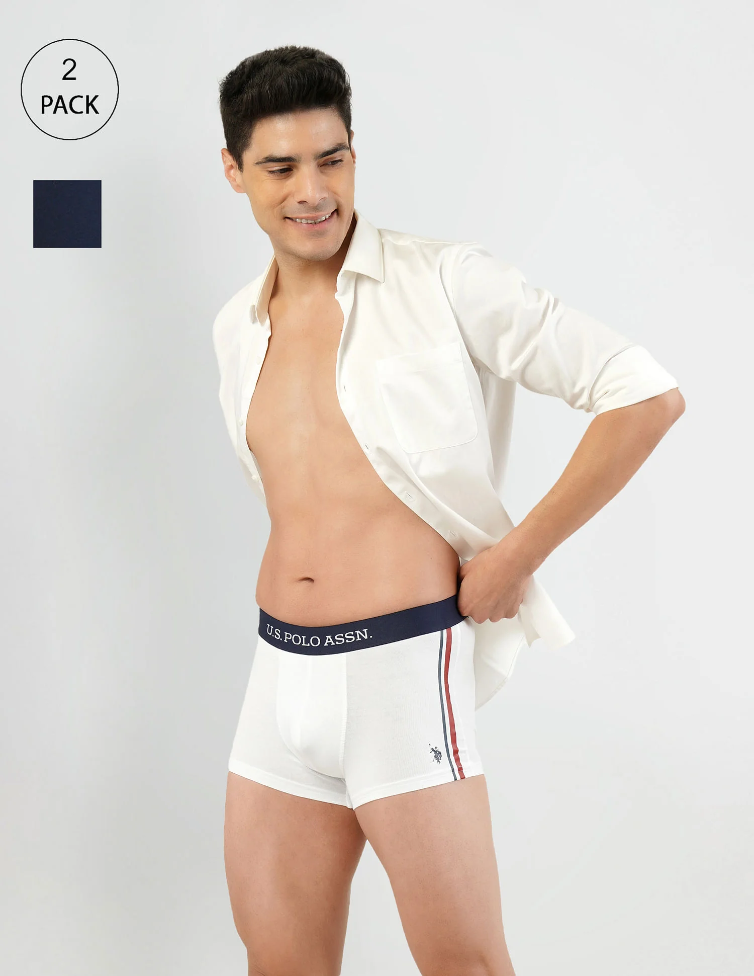 Solid Super Soft ET001 Trunks - Pack Of 2
