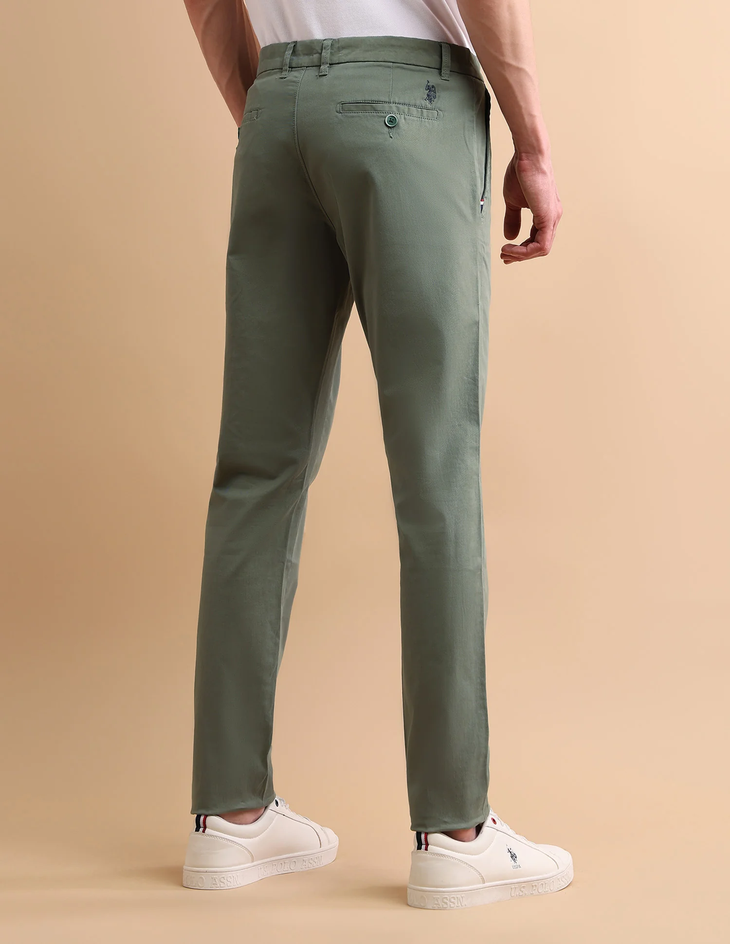 Solid Twill Trousers - Image 5