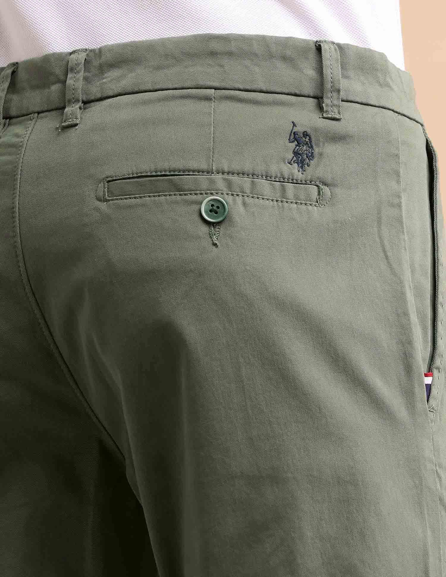 Solid Twill Trousers - Image 8