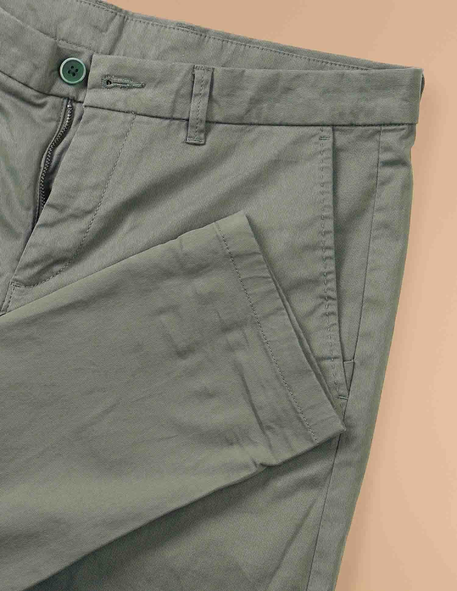 Solid Twill Trousers - Image 9