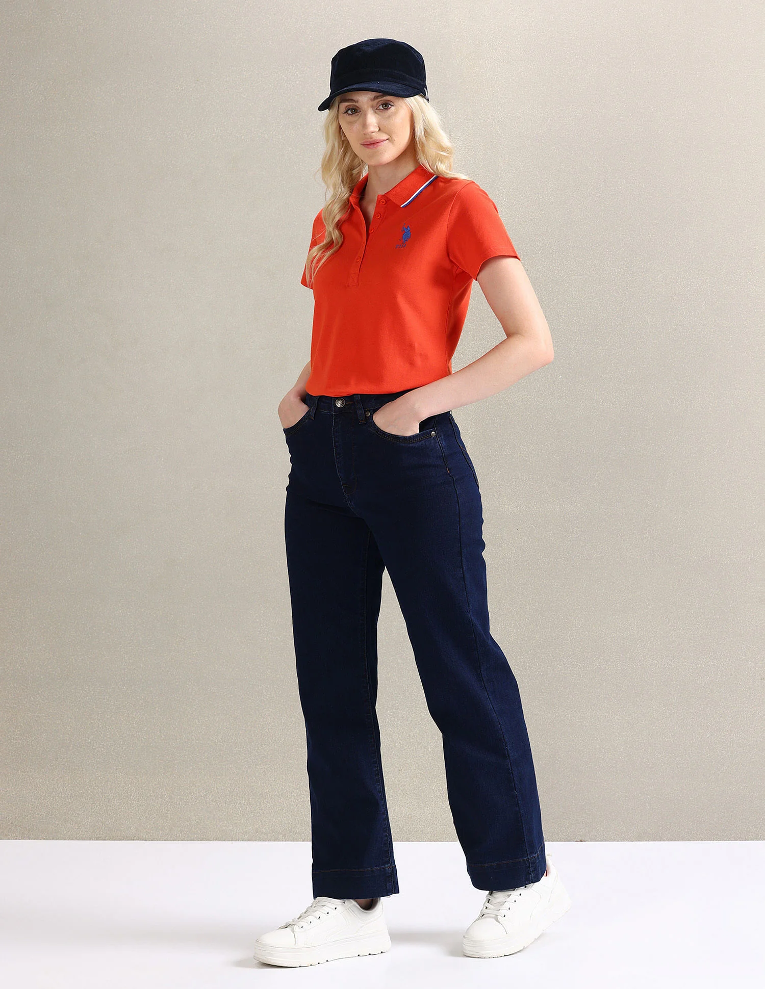 Straight Fit Blue Jeans - Image 3