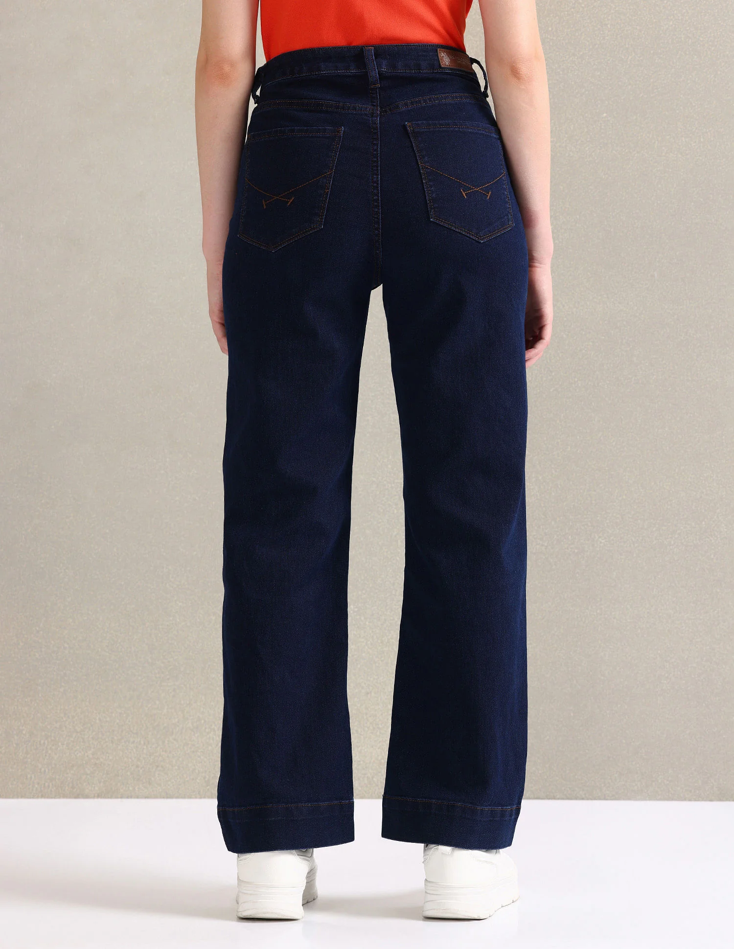 Straight Fit Blue Jeans - Image 5