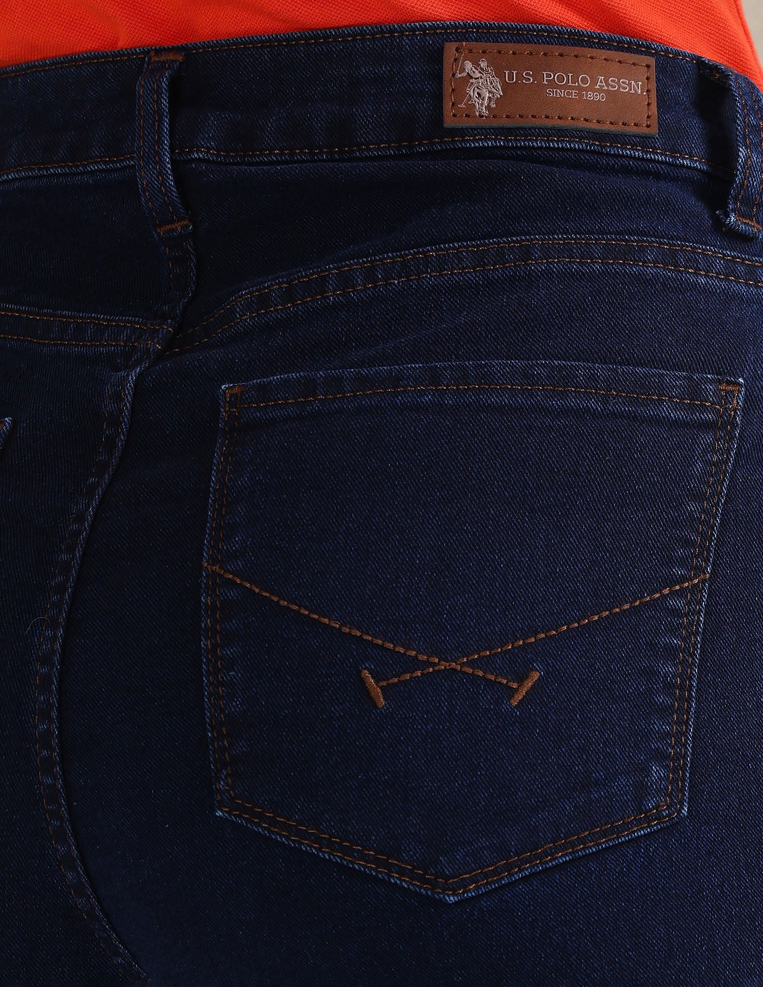 Straight Fit Blue Jeans - Image 7