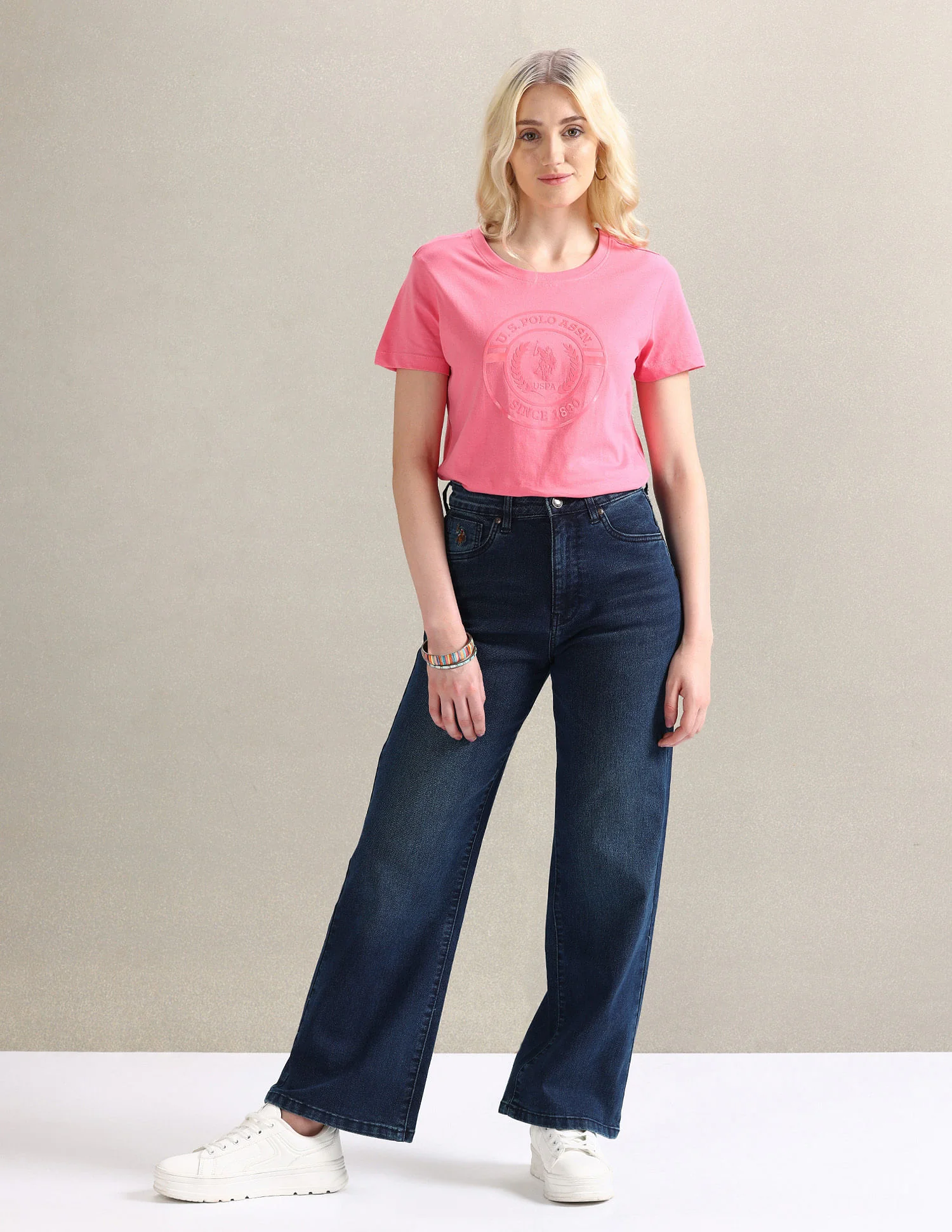 Straight Fit Blue Jeans - Image 3