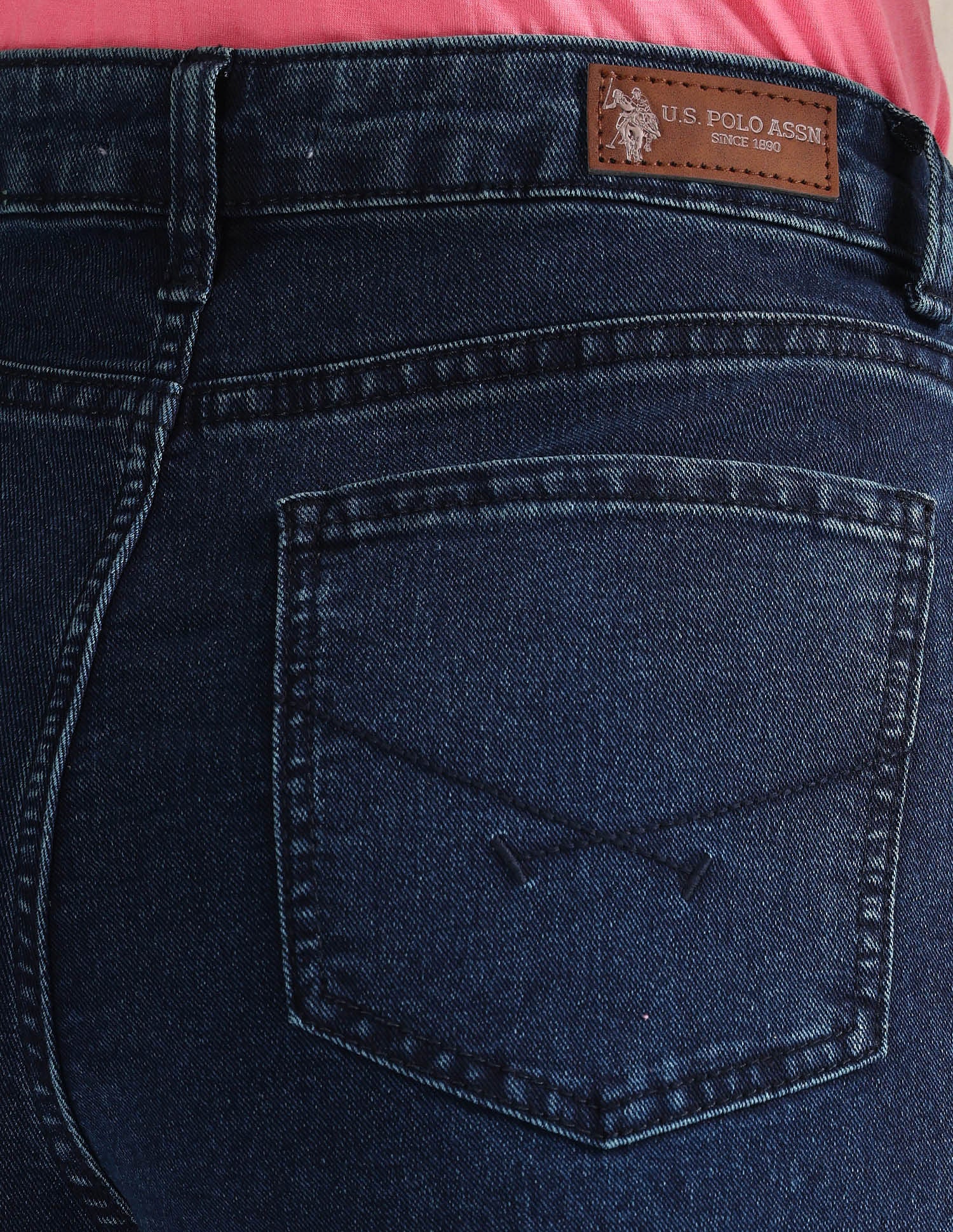 Straight Fit Blue Jeans - Image 7