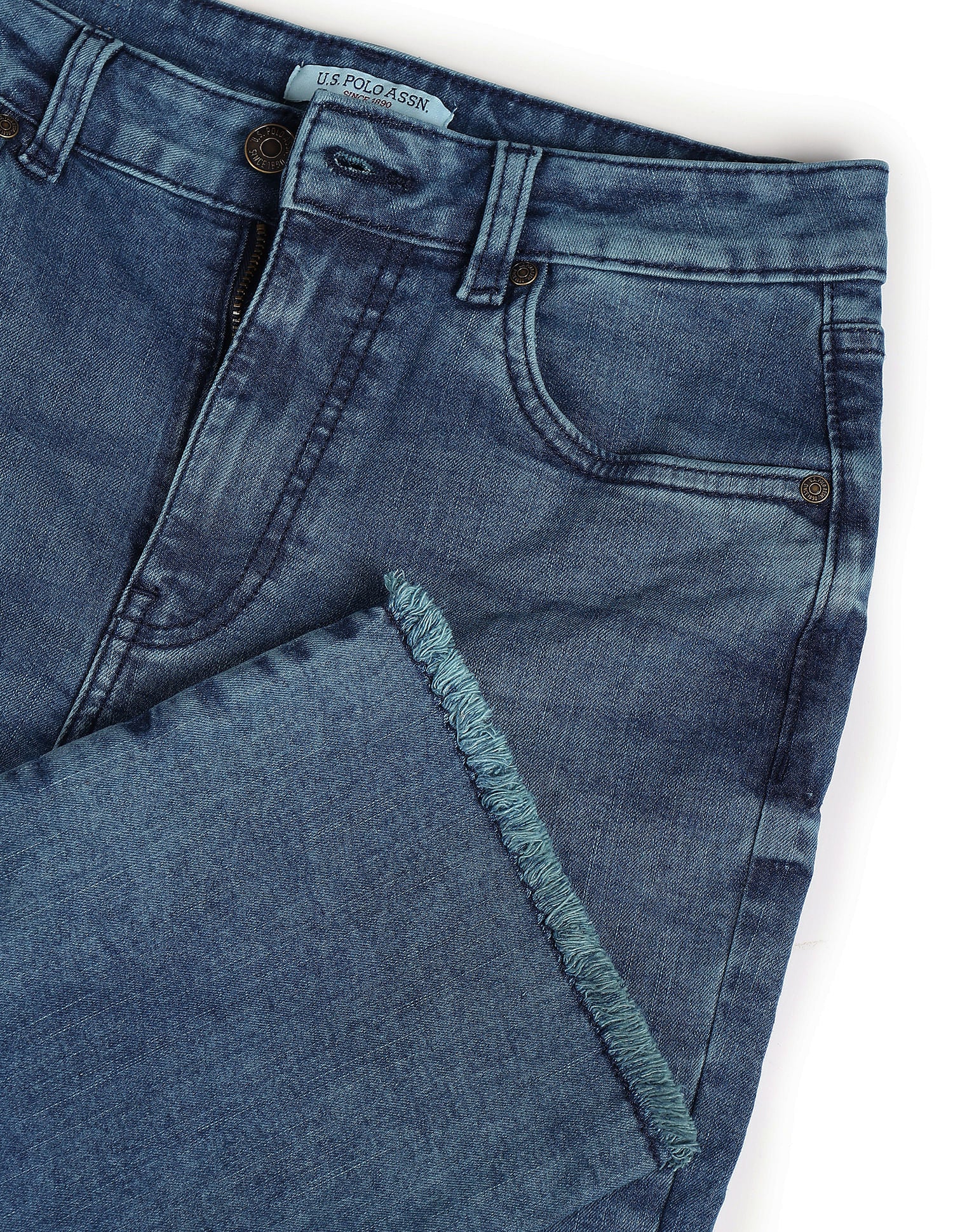 Straight Fit High Rise Jeans - Image 2