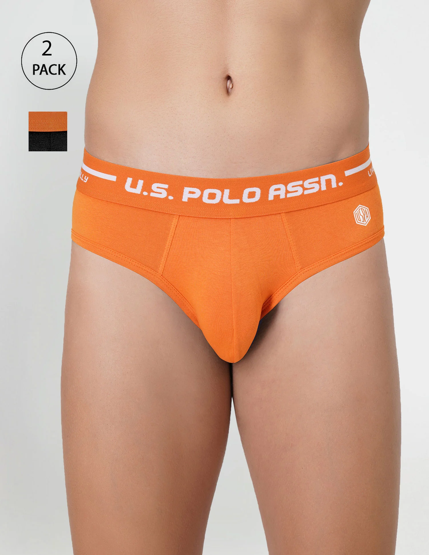 Stretch Jersey IYAH Briefs - Pack Of 2