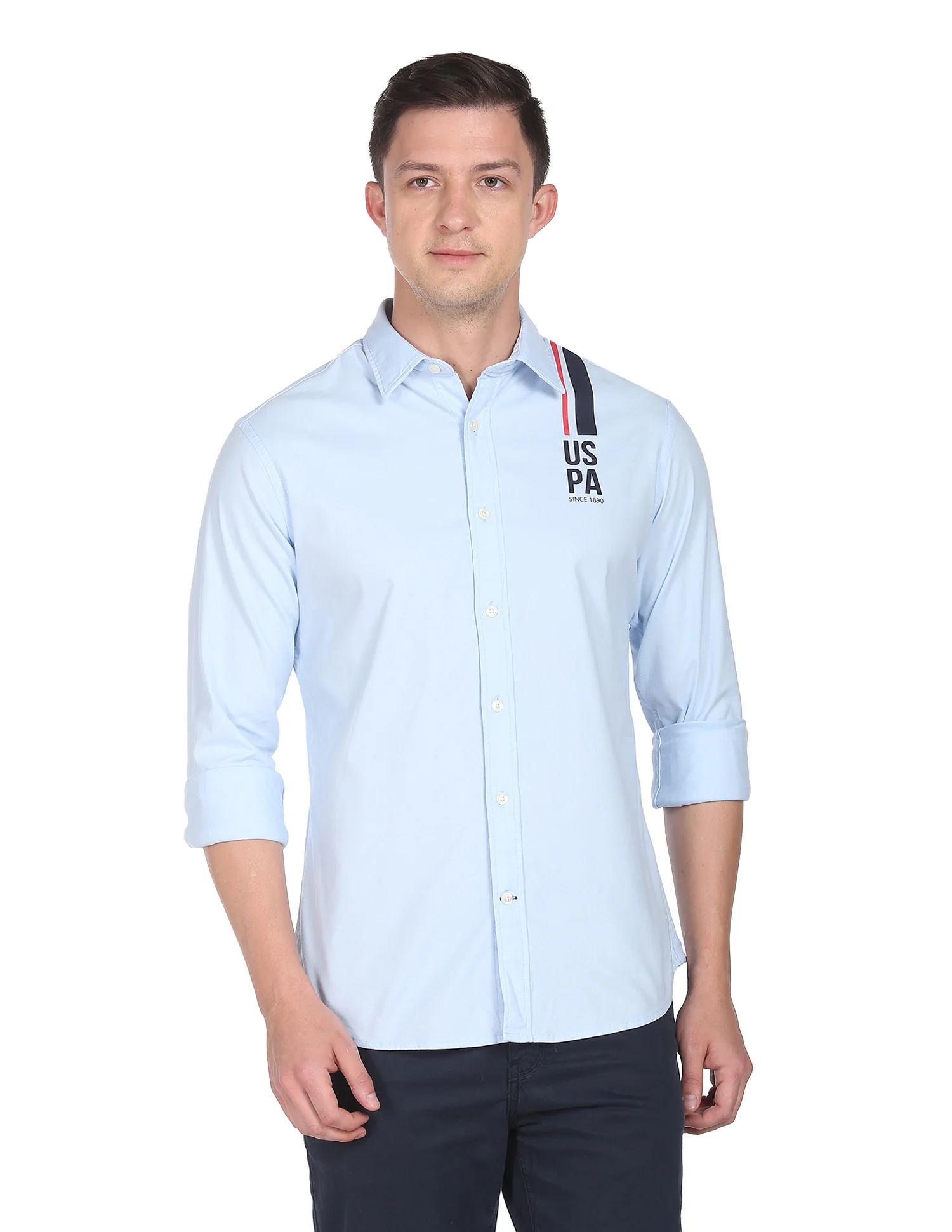 Stretchy Oxford Shirt - Image 6