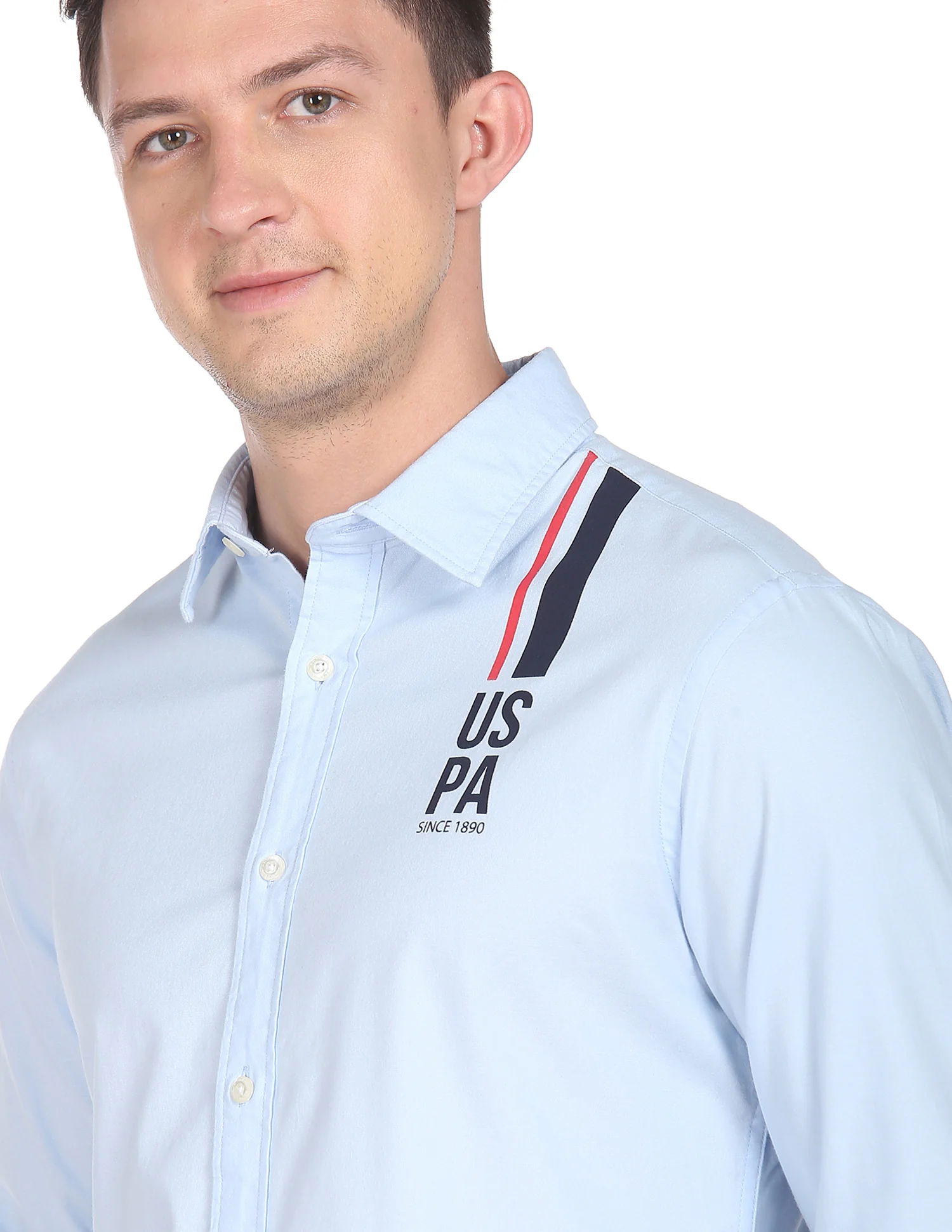 Stretchy Oxford Shirt - Image 7