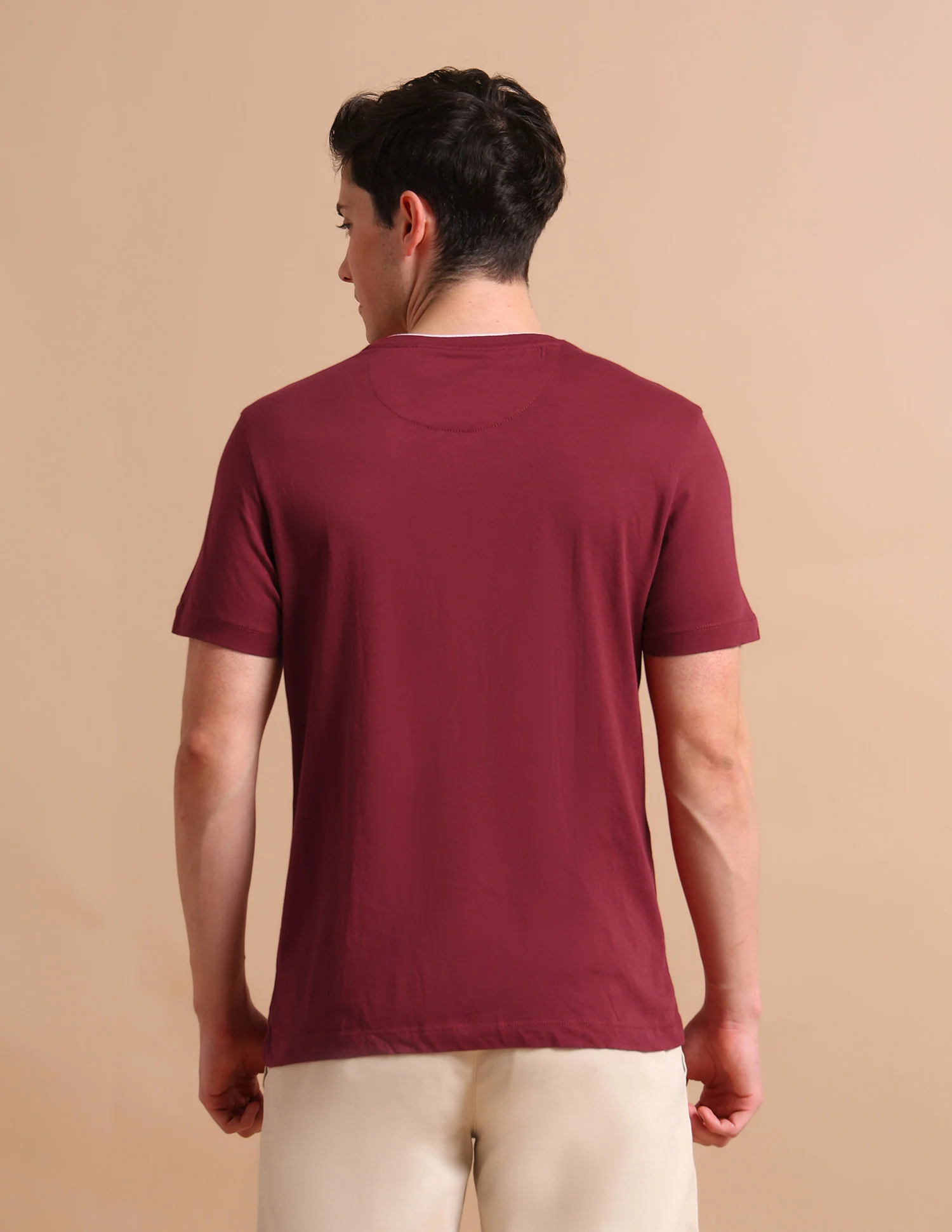 Stretchy Tipped T-Shirt - Image 5