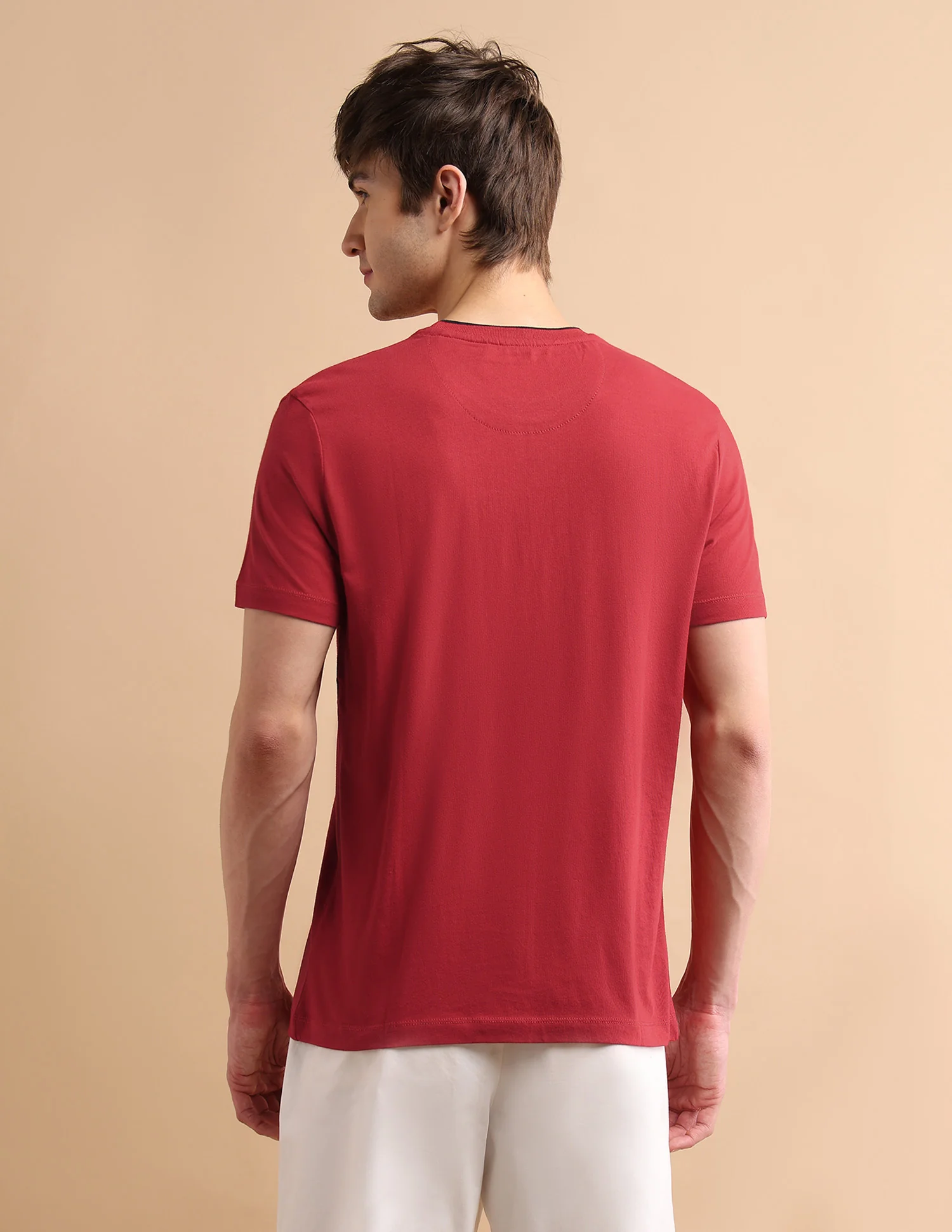 Stretchy Tipped T-Shirt - Image 5