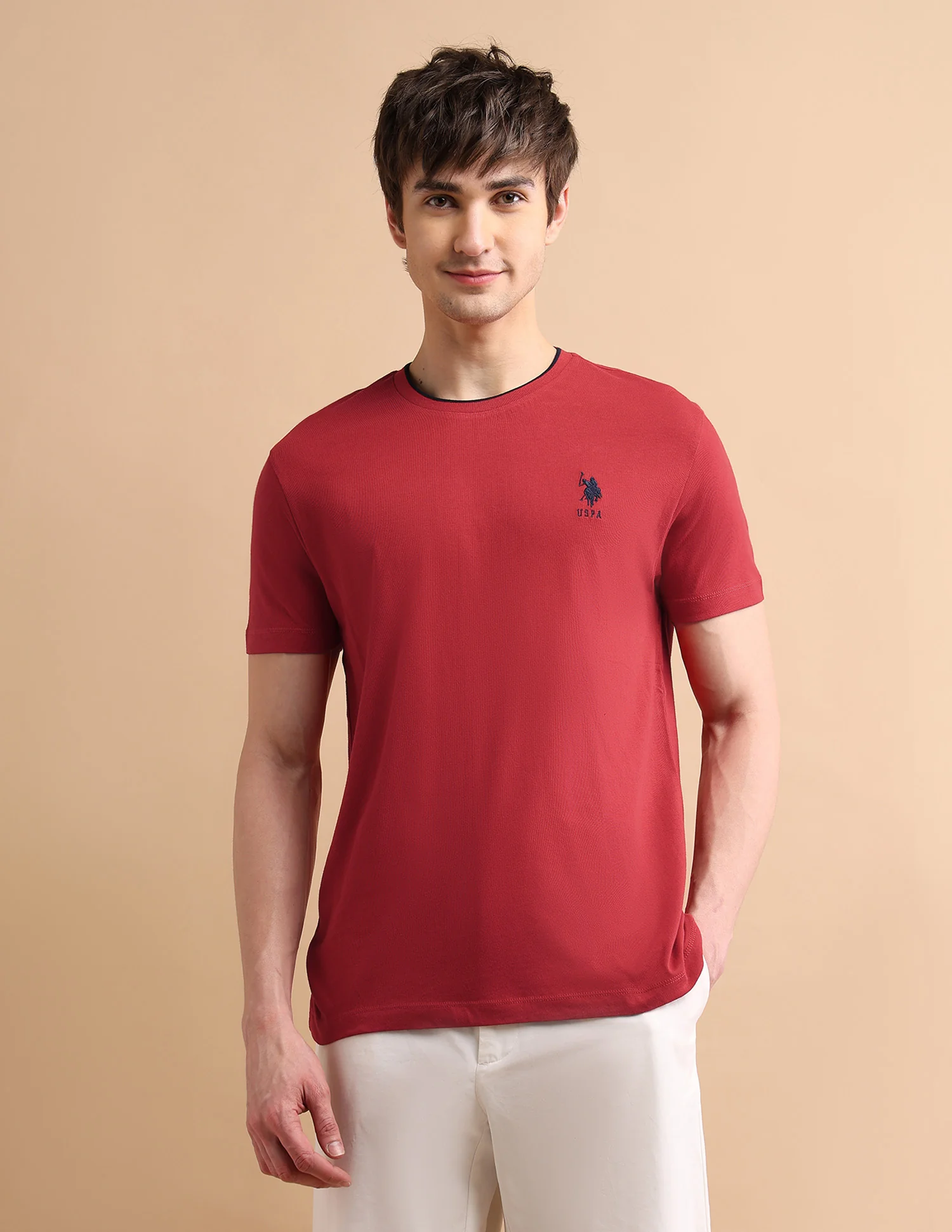Stretchy Tipped T-Shirt - Image 6