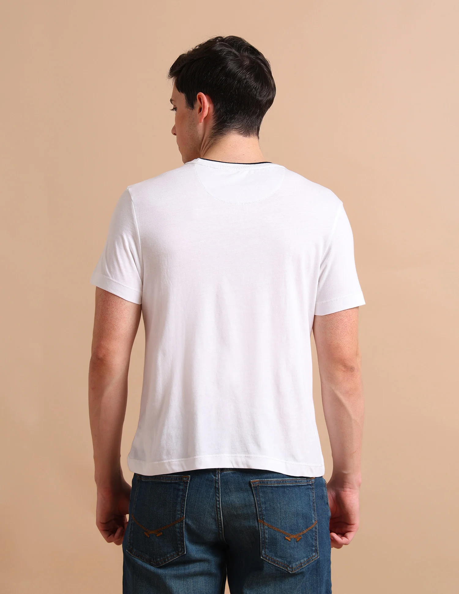 Stretchy Tipped T-Shirt - Image 5