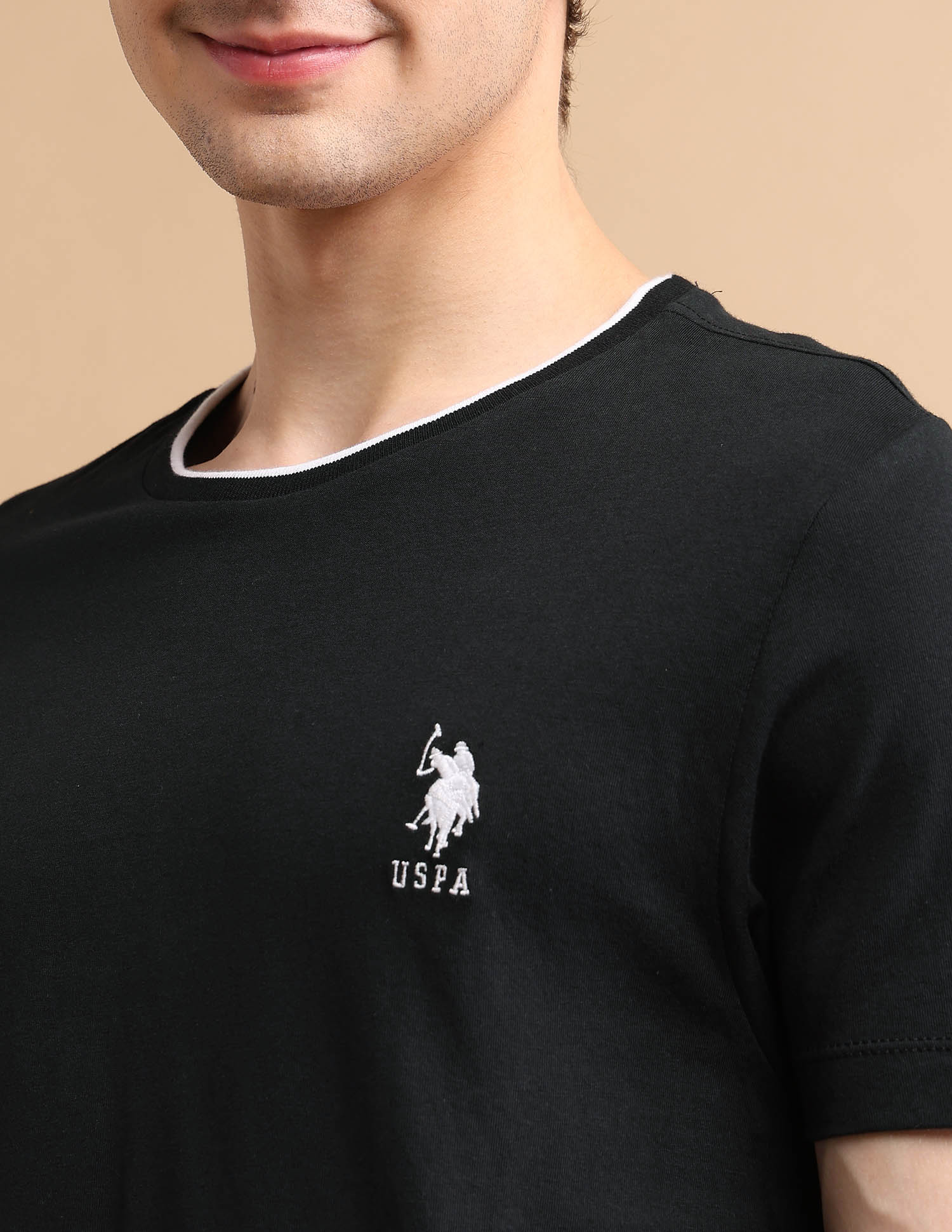 Stretchy Tipped T-Shirt - Image 7