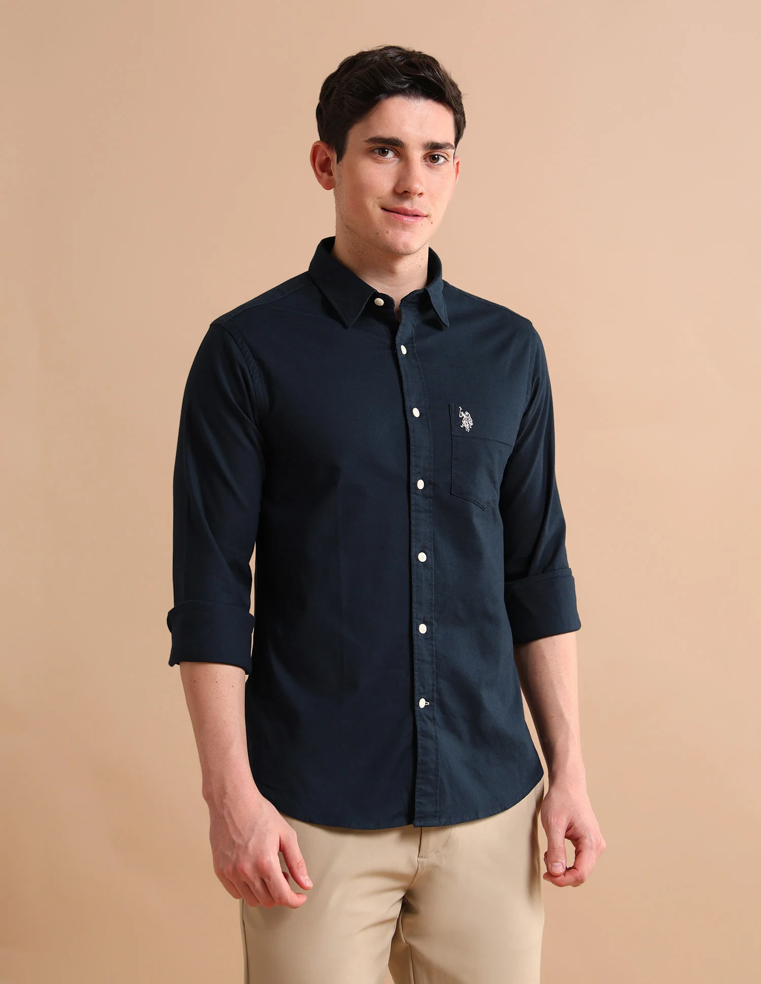 Stretchy Twill Formal Shirt - Image 4